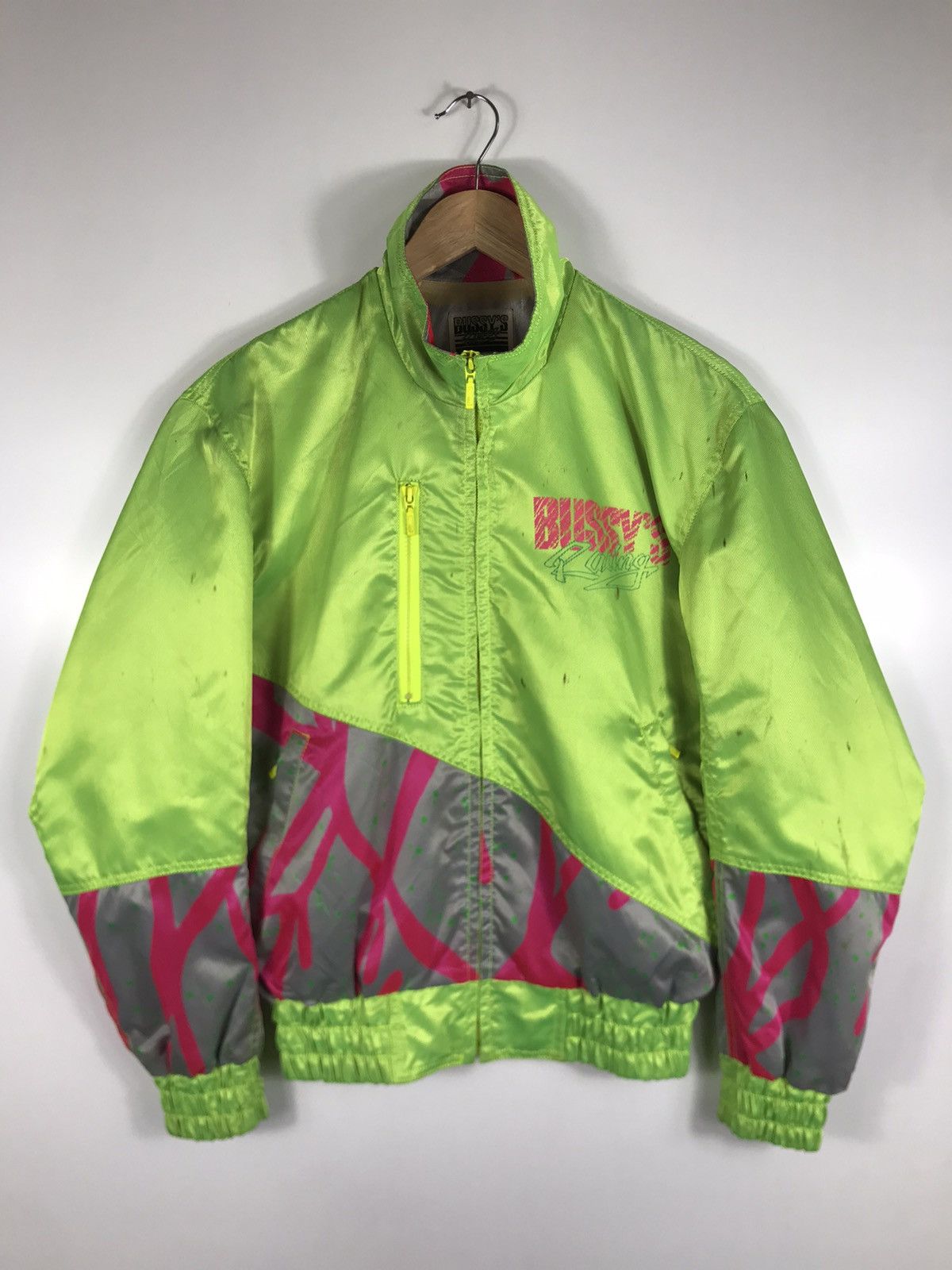 Japanese Brand ⚡️Vintage Bussy’s Racing Motocycle Bomber Jacket Size US M / EU 48-50 / 2 - 1 Thumbnail