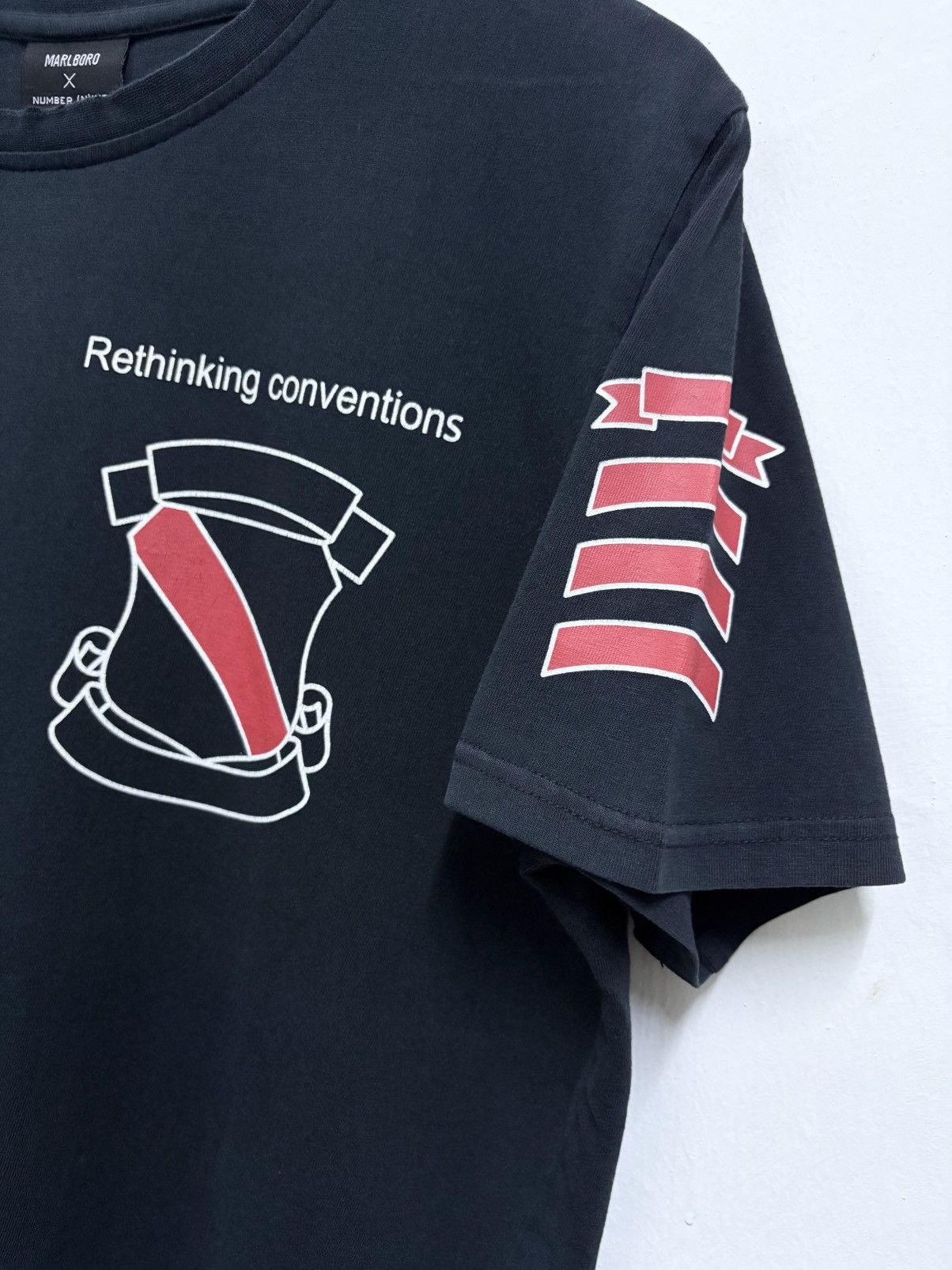 Number (N)ine 2000's Number (N)ine Marlboro Rethinking Conventions T-Shirt Size US M / EU 48-50 / 2 - 5 Thumbnail