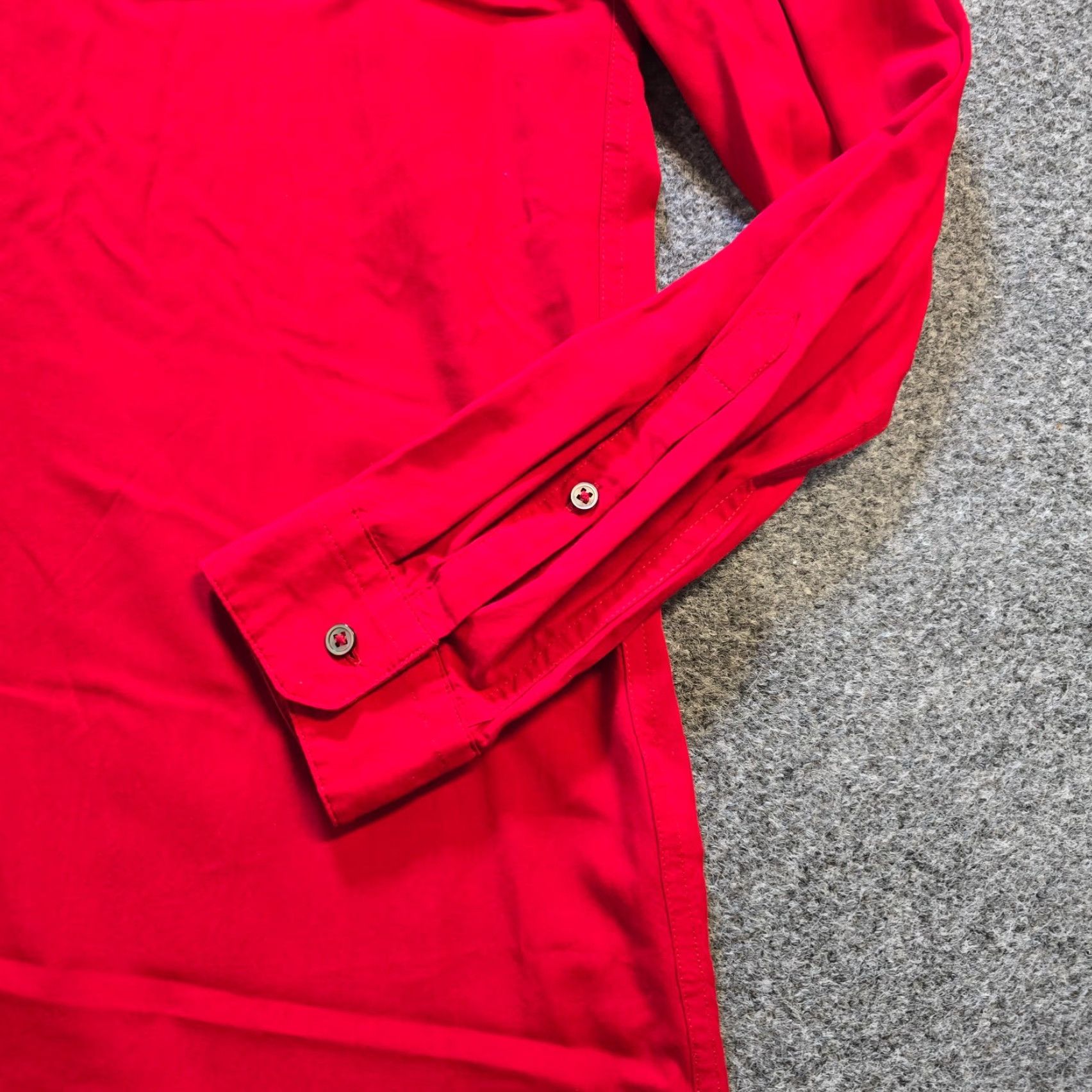 Lemaire Lemaire Top Women Size S Red Popover Long Sleeve Tunic Blouse Casual Shirt Size S / US 4 / IT 40 - 5 Thumbnail