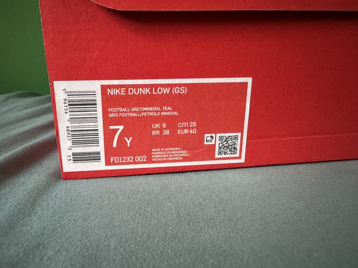Nike Nike Dunk Low Mineral Teal 2022 Size US 7 / EU 40 - 6 Thumbnail