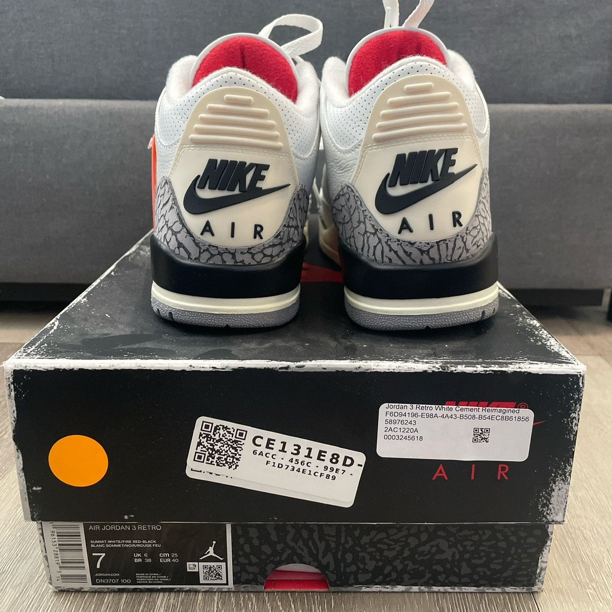 Jordan Brand Jordan 3 reimagined Size US 7 / EU 40 - 2 Thumbnail