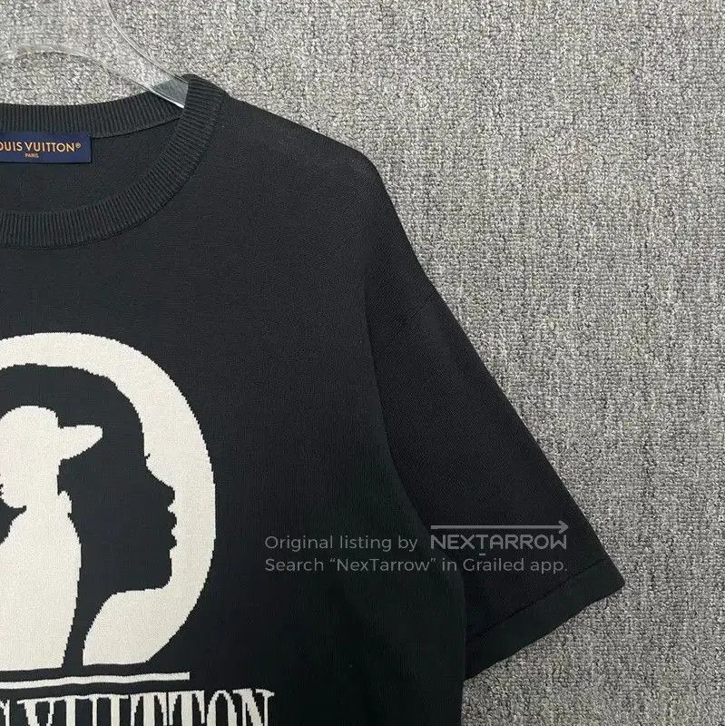 Louis Vuitton Louis Vuitton Black Cotton Men's T-shirt . Size US L / EU 52-54 / 3 - 3 Thumbnail