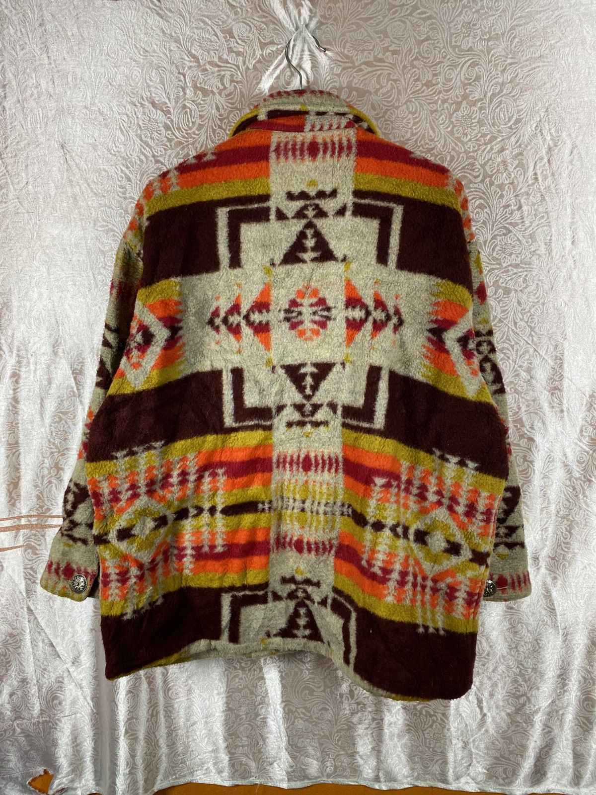 Vintage Vintage Studio MAP Native Pattern Wool Jacket Southwestern Size M / US 6-8 / IT 42-44 - 10 Thumbnail