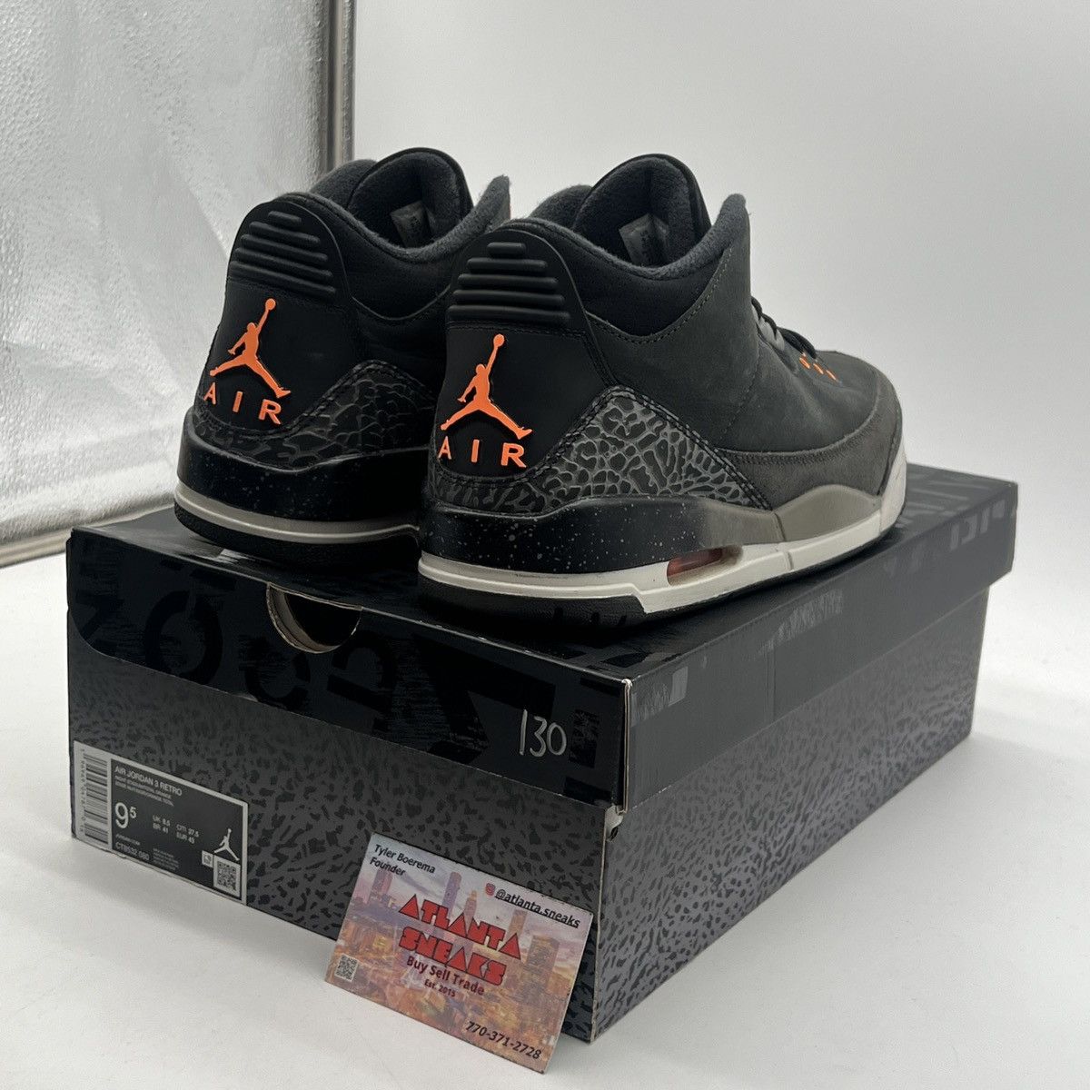 Jordan Brand Air Jordan 3 fear Size US 9.5 / EU 42-43 - 5 Thumbnail