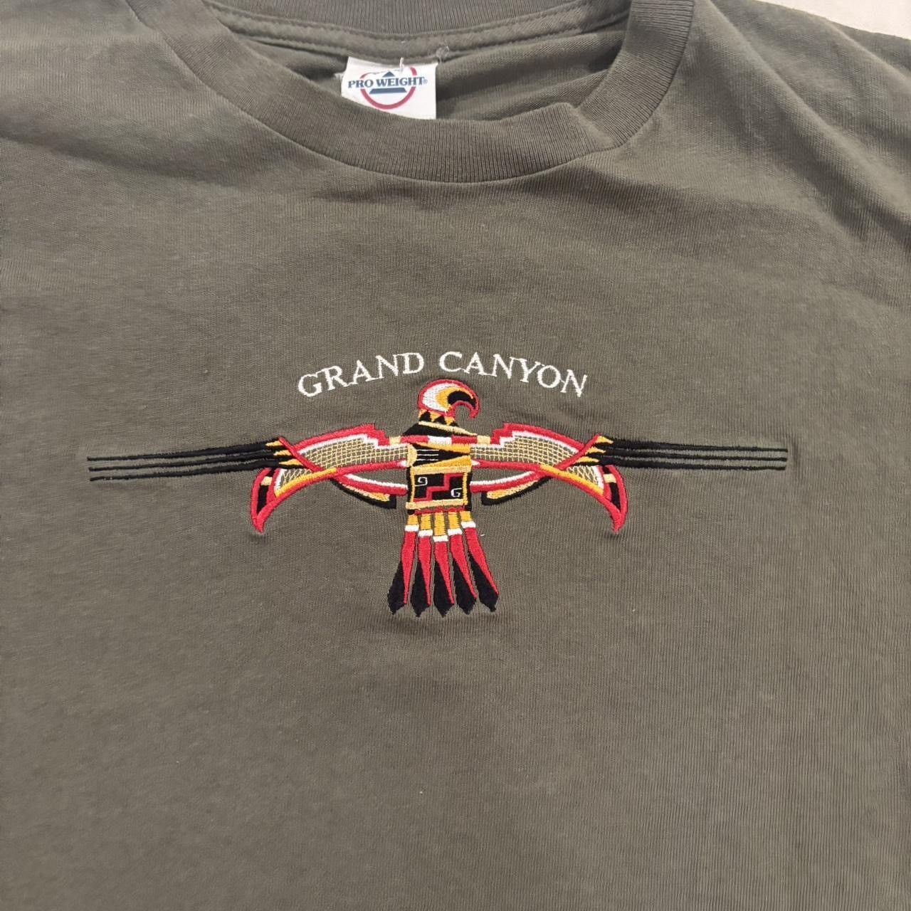 Delta Embroidered Grand Canyon T-Shirt Size US XL / EU 56 / 4 - 4 Thumbnail