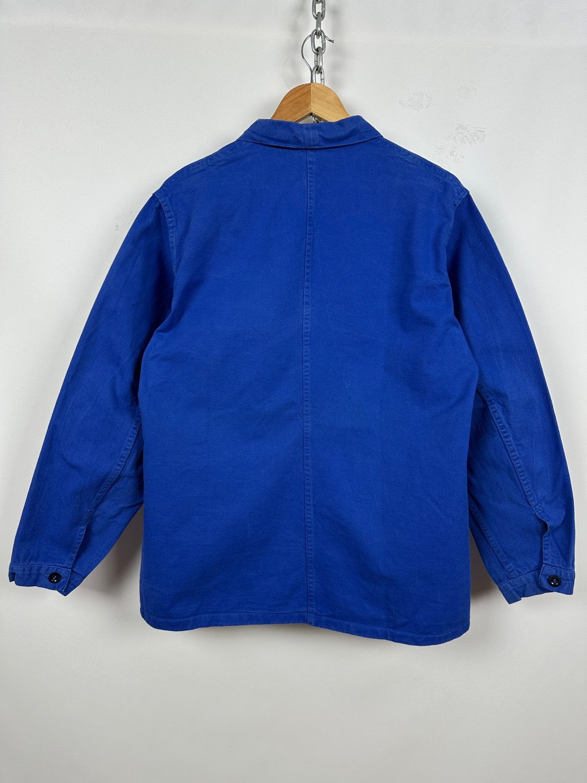 Le Laboureur 80s Vintage Lutteurs French Workwear Sanfor Chore Jacket Size US M / EU 48-50 / 2 - 18 Thumbnail