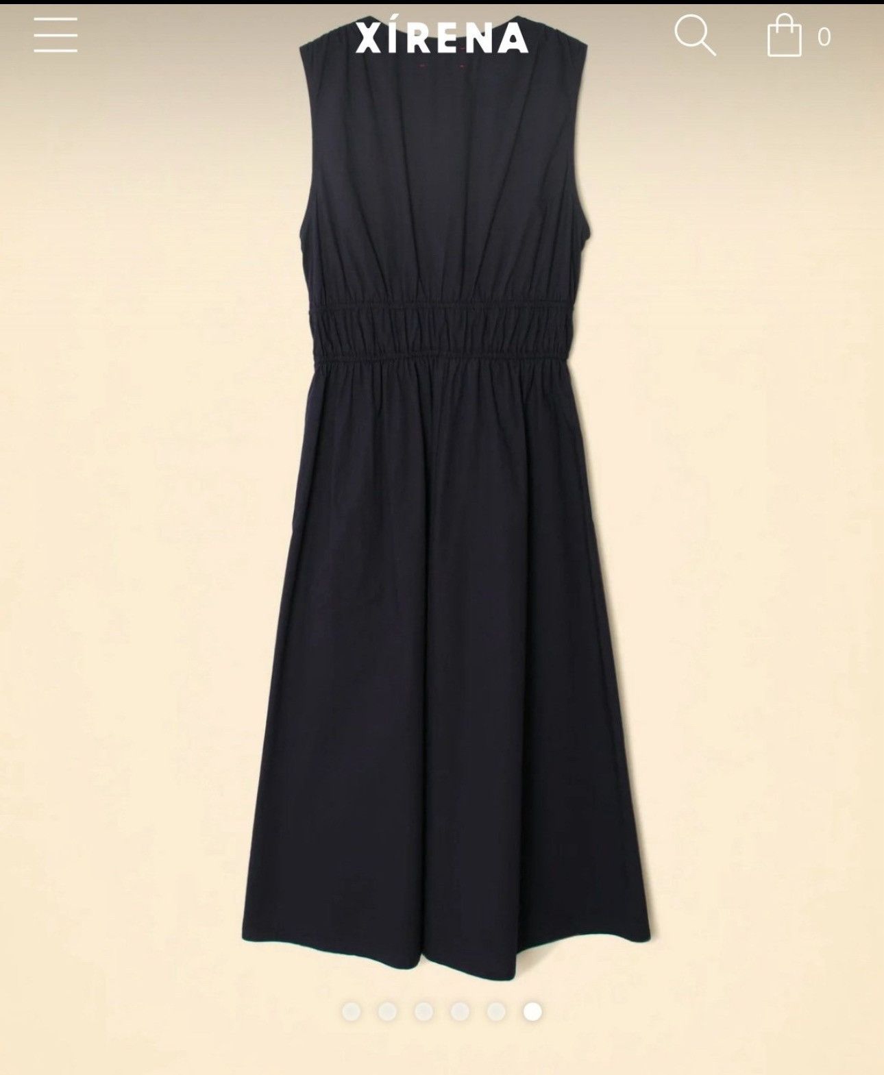 Xirena Darkest Navy Cyra Dress Size M / US 6-8 / IT 42-44 - 6 Thumbnail