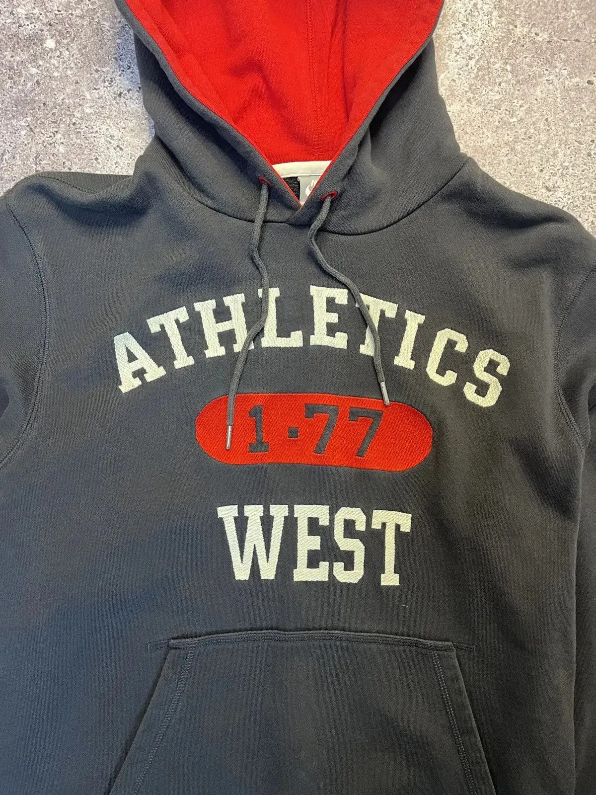 Nike Nike Vintage Athletic West Hoodie Size US S / EU 44-46 / 1 - 2 Thumbnail