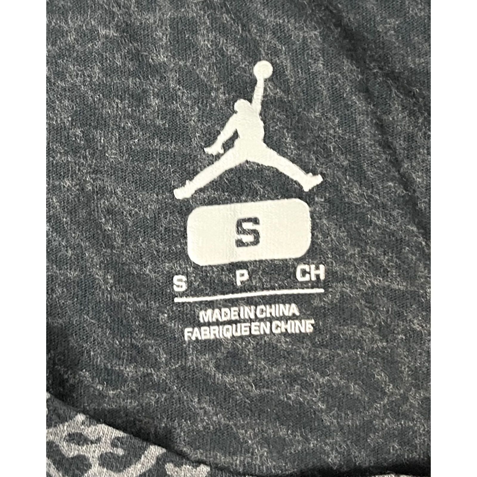 Jordan Brand Air Jordan Men's T-Shirt Sleeve Short Elephant Print Crew Neck Sz S Gray Cotton T-Shirt Mens Simple Tee Size US S / EU 44-46 / 1 - 5 Thumbnail