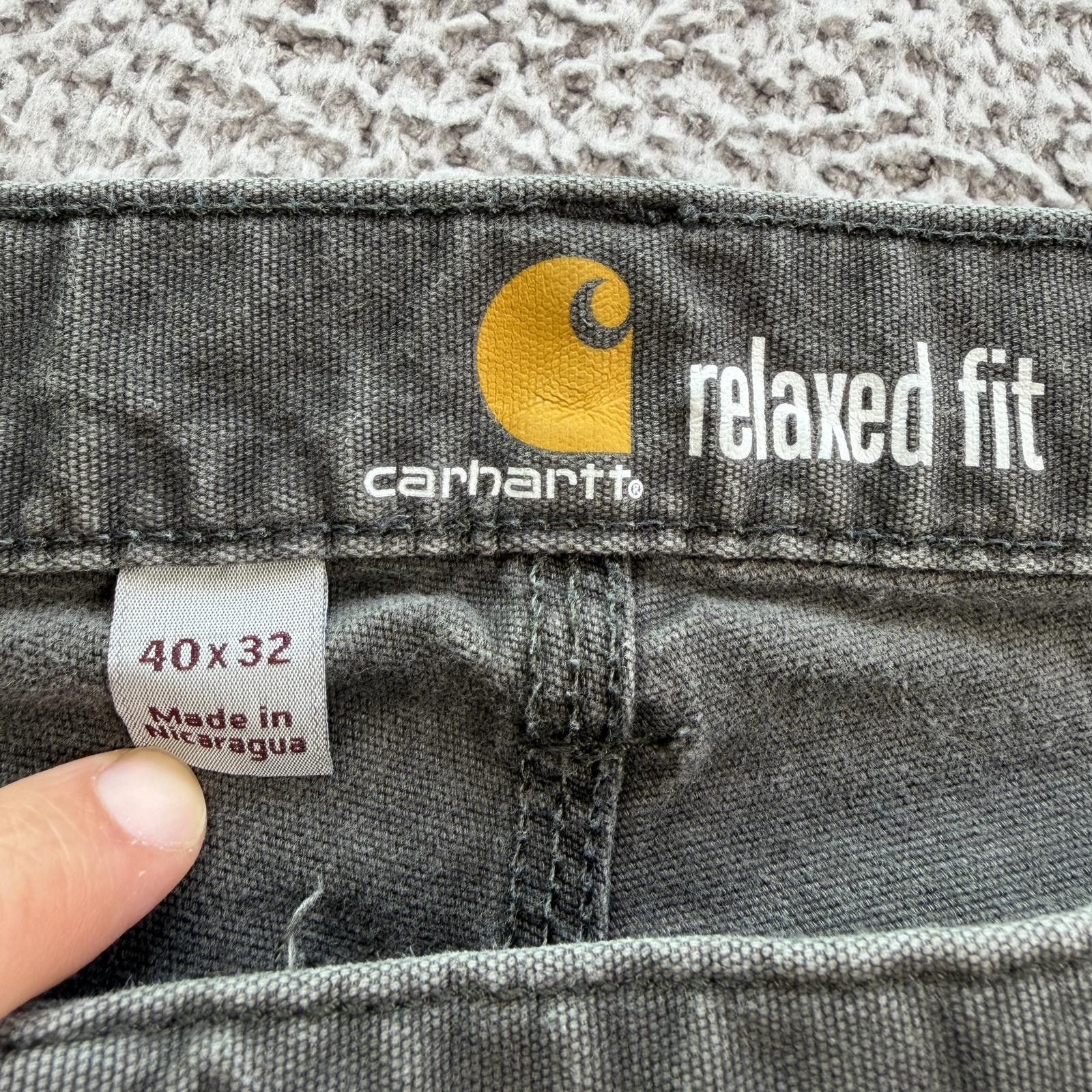 Carhartt Carhartt Relaxed Fit Work Pants Mens 40x32 Utility Carpenter Size US 40 / EU 56 - 5 Thumbnail