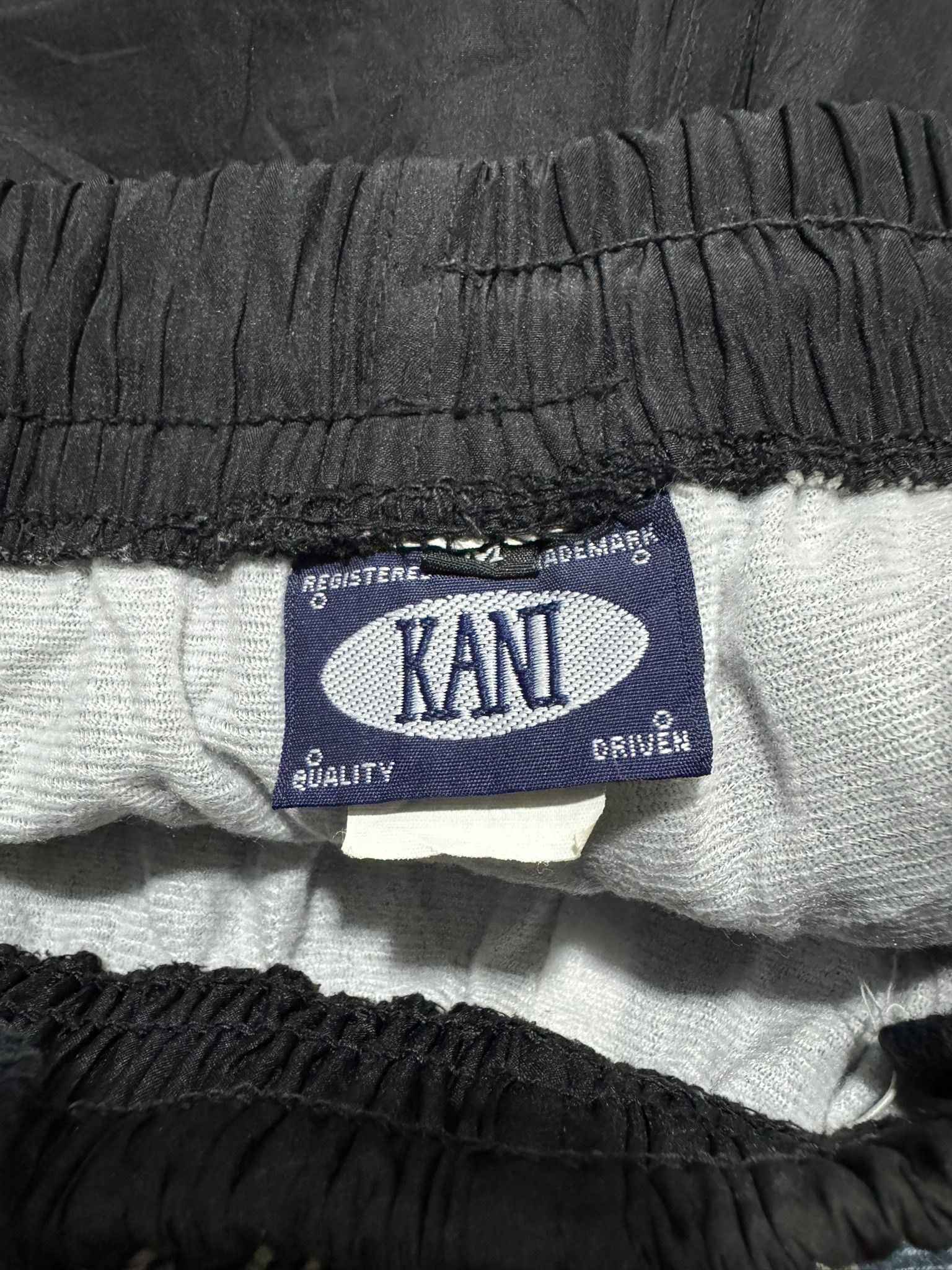 Japanese Brand × Karl Kani Vintage 90’s Karl Kani Side Tape Track Pants Jogger Size US 32 / EU 48 - 7 Thumbnail