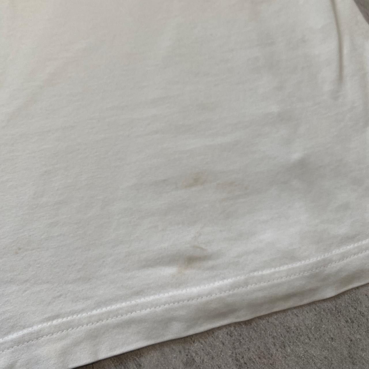Nike 2000s y2k Nike white t-shirt with embroidered logo Size US L / EU 52-54 / 3 - 6 Thumbnail