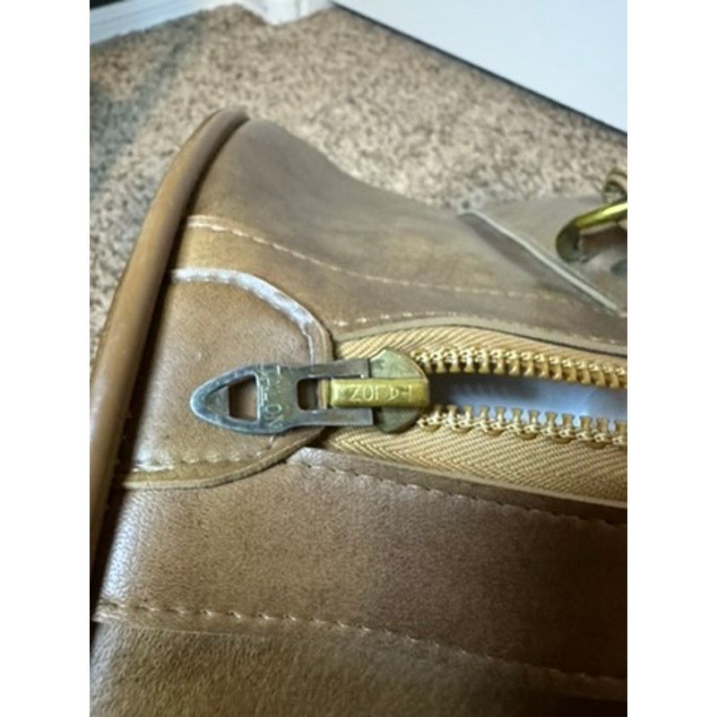 Vintage Vintage Talon Leather Duffel Bag 1980's Size ONE SIZE - 6 Thumbnail