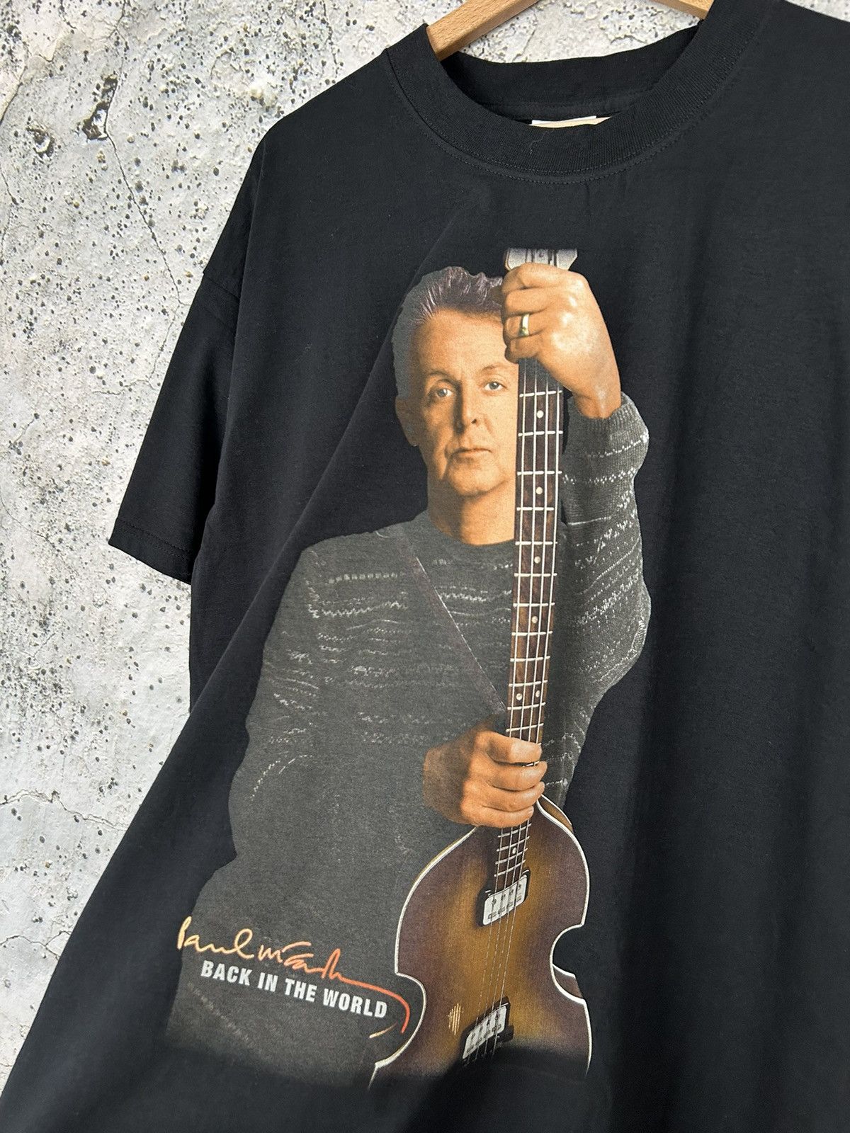 Band Tees Vintage Paul McCartney Back In The World Tour Rock Art Size US XL / EU 56 / 4 - 3 Thumbnail