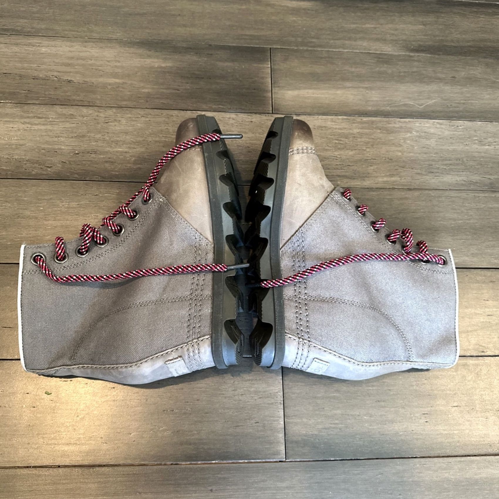 SOREL Sorel Boots Womens 9.5 Joan Of Arctic Bootie Gray Leather Wedge Heel Bootie Women Gray Leather Wedge Heel Sorel Joan of Arctic Size US 10 / IT 40 - 6 Thumbnail