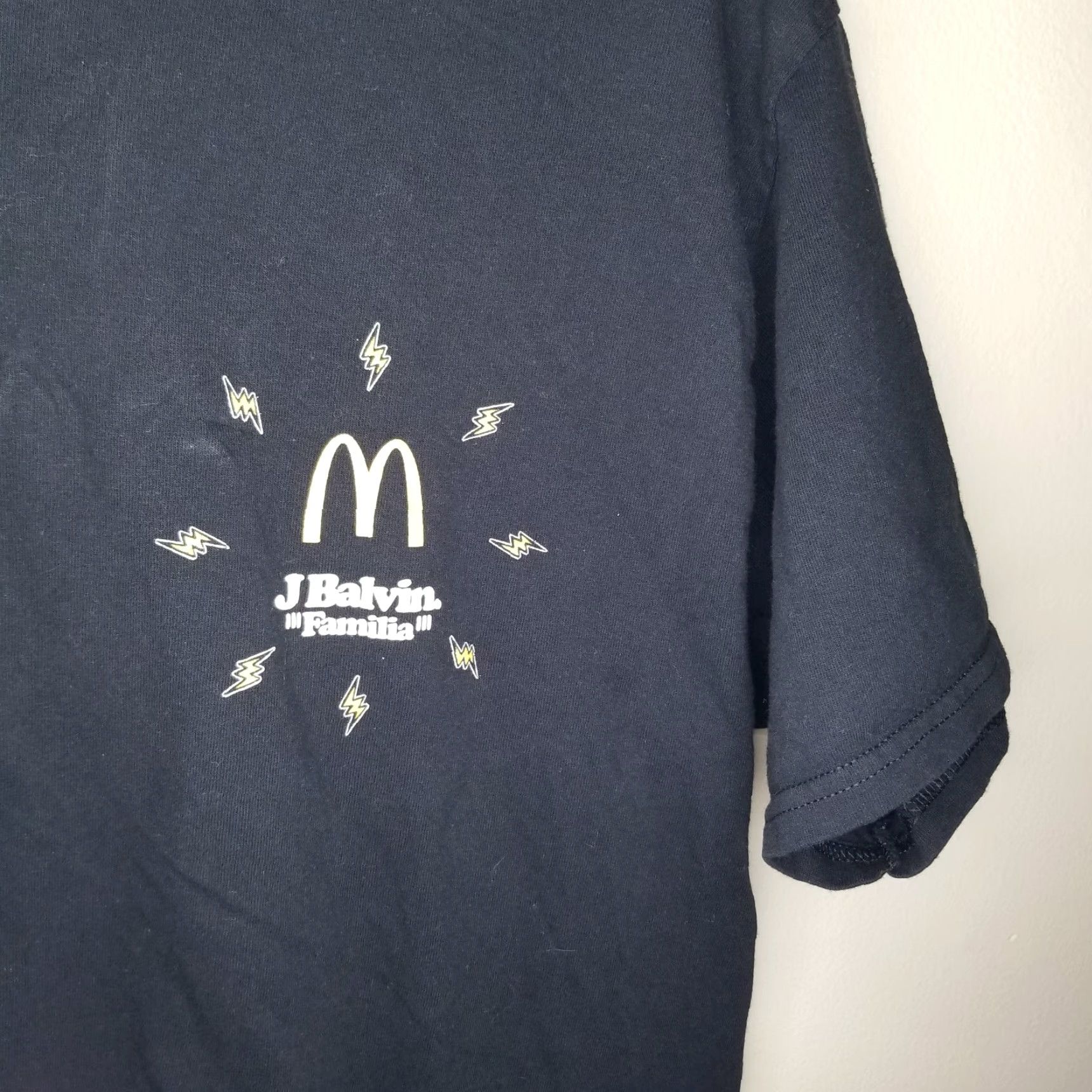 Port & Company Port & Company Mens T-Shirt L Black Mcdonalds Short Sleeve Size US L / EU 52-54 / 3 - 3 Thumbnail