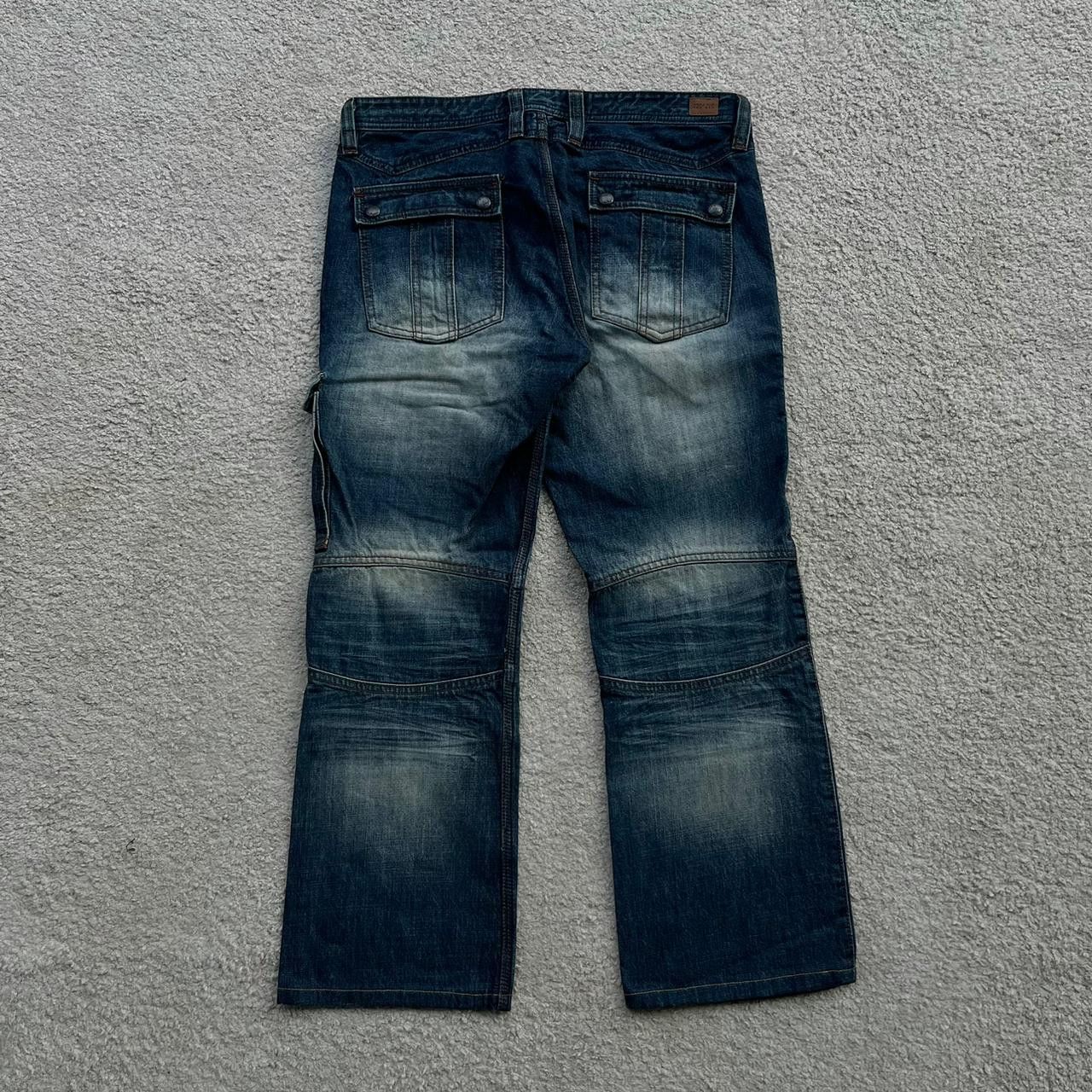 Nicole Club Japanese Brand Nicole Club For Men Multi Pocket Cargo Denim Size US 32 / EU 48 - 8 Thumbnail