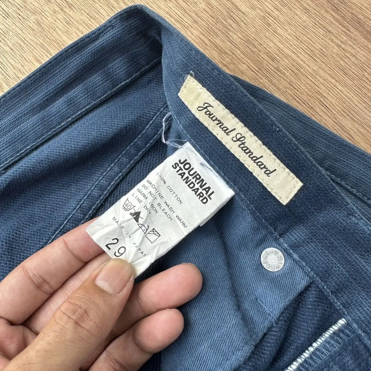 Japanese Brand VINTAGE JOURNAL STANDARD DESIGNER JEANS JAPAN PANTS W29 Size US 29 - 9 Thumbnail