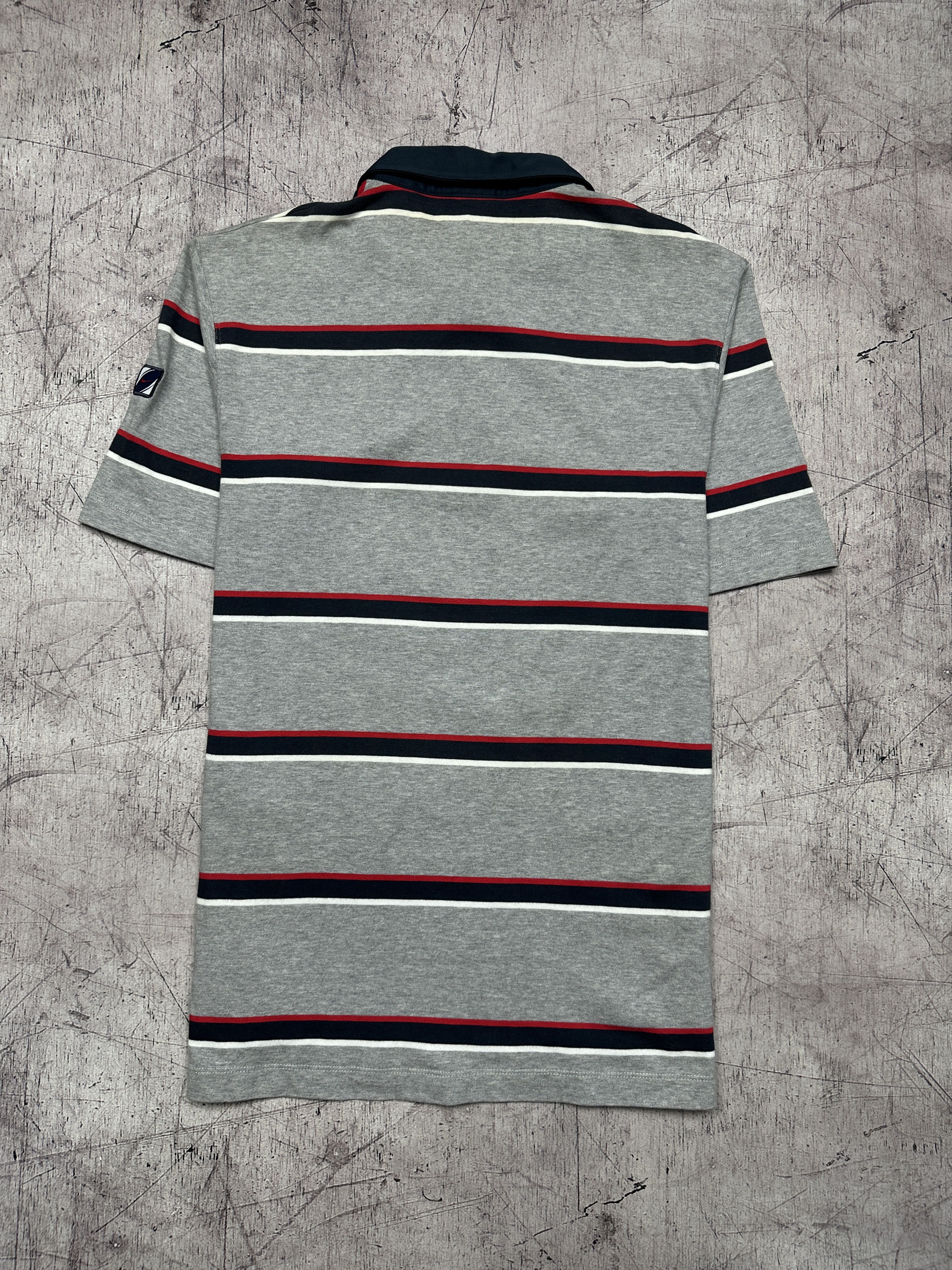 Nike Nike Rugby Vintage Mens Striped Polo Shirt Size US M / EU 48-50 / 2 - 9 Thumbnail