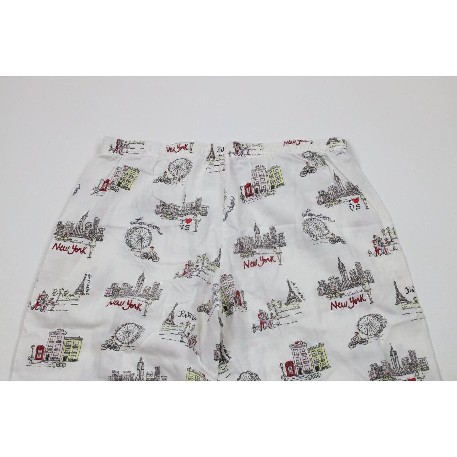 Victoria's Secret × Vintage Vintage Victorias Secret 2 Piece New York London Pajamas Size M / US 6-8 / IT 42-44 - 17 Thumbnail