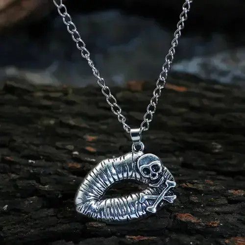 Other Skull The Lips Clavicle Chain Necklace Size ONE SIZE - 4 Thumbnail