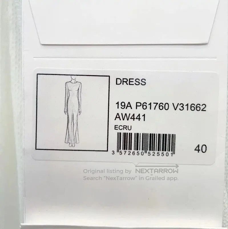 Chanel Chanel Long Sleeve White Cotton Dress . Size L / US 10 / IT 46 - 5 Thumbnail
