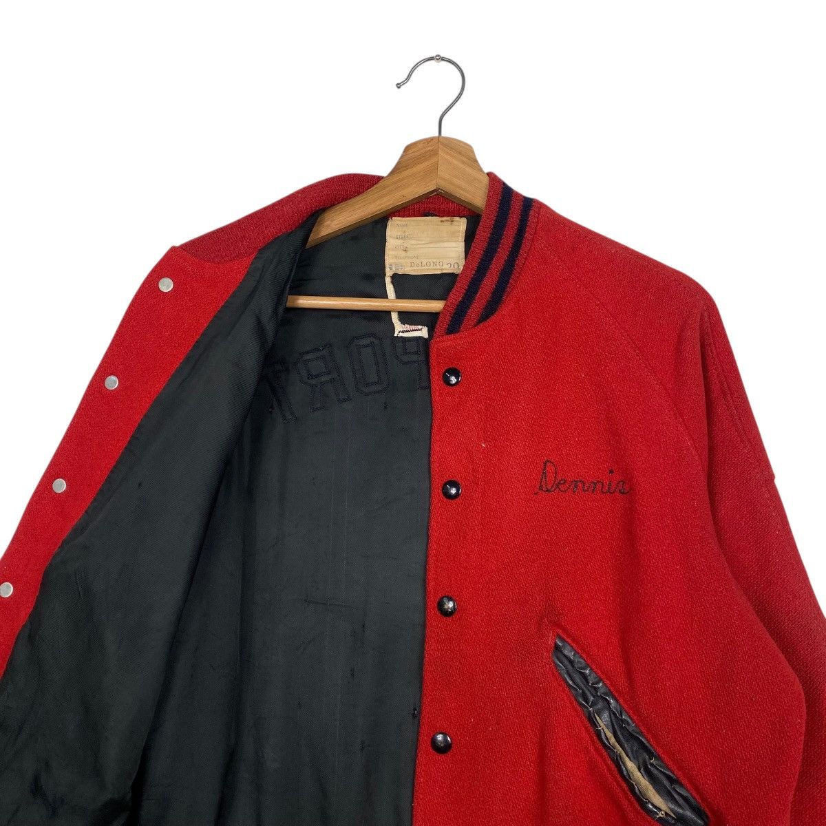 Delong Vintage Delong varsity jacket Size US M / EU 48-50 / 2 - 10 Thumbnail