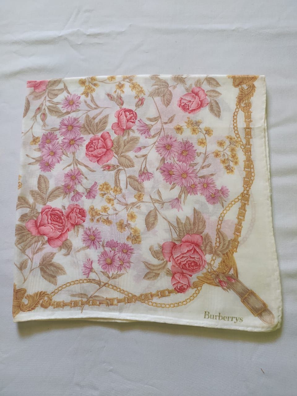 Burberry Vintage Burberry Handkerchief Size ONE SIZE - 1 Thumbnail