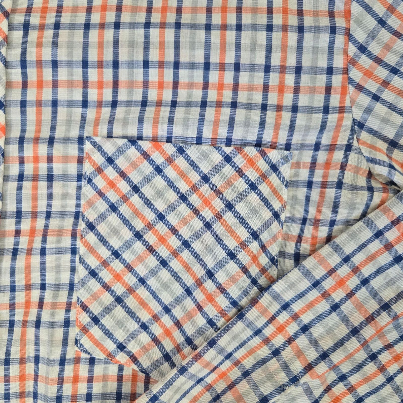Vintage 1970s Vintage Plaid USA Disco Button Up Shirt Size Medium Size US M / EU 48-50 / 2 - 4 Thumbnail