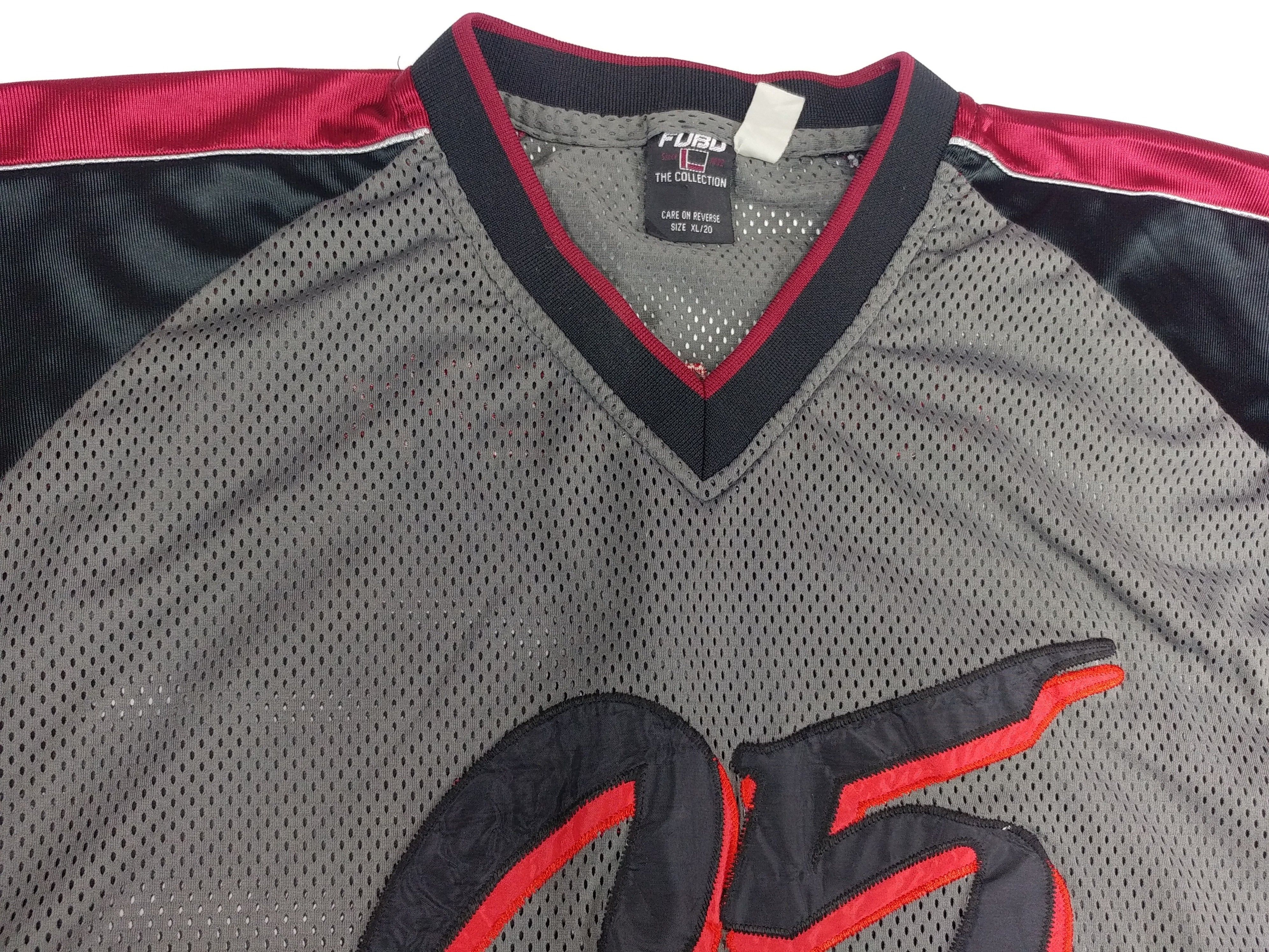 Fubu FUBU jersey, gray, vintage hip hop t-shirt, 90s hip hop L Size US L / EU 52-54 / 3 - 8 Thumbnail