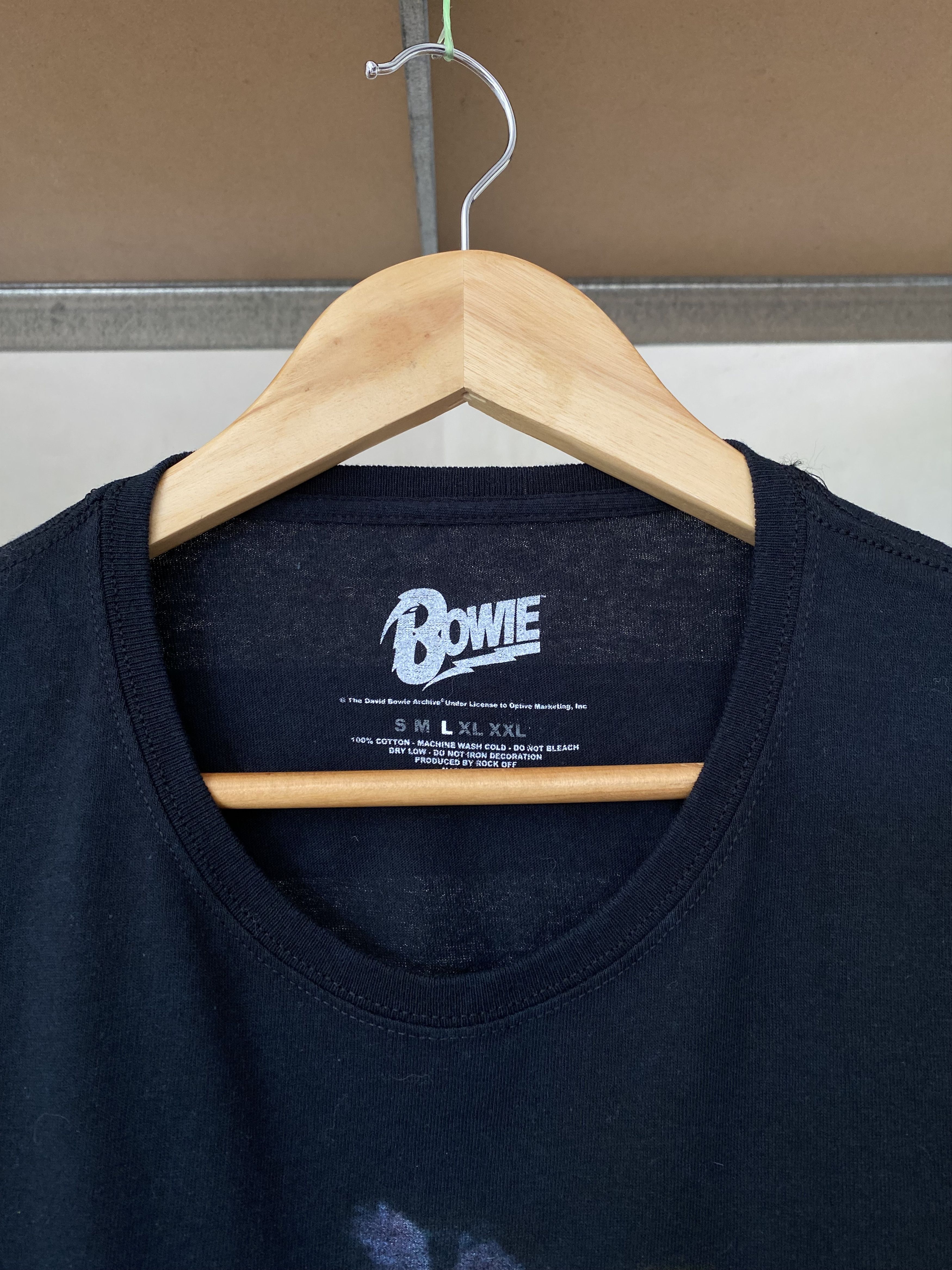 Band Tees Vintage 2016 David Bowie Rock Band T-shirt Size US L / EU 52-54 / 3 - 6 Thumbnail