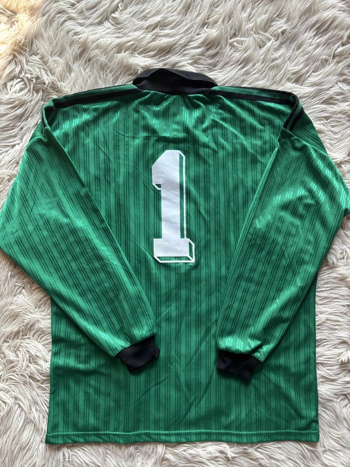 Adidas Ultra Rare France 1995 Fabien Barthez goalkeeper jersey XL Size US XL / EU 56 / 4 - 2 Thumbnail