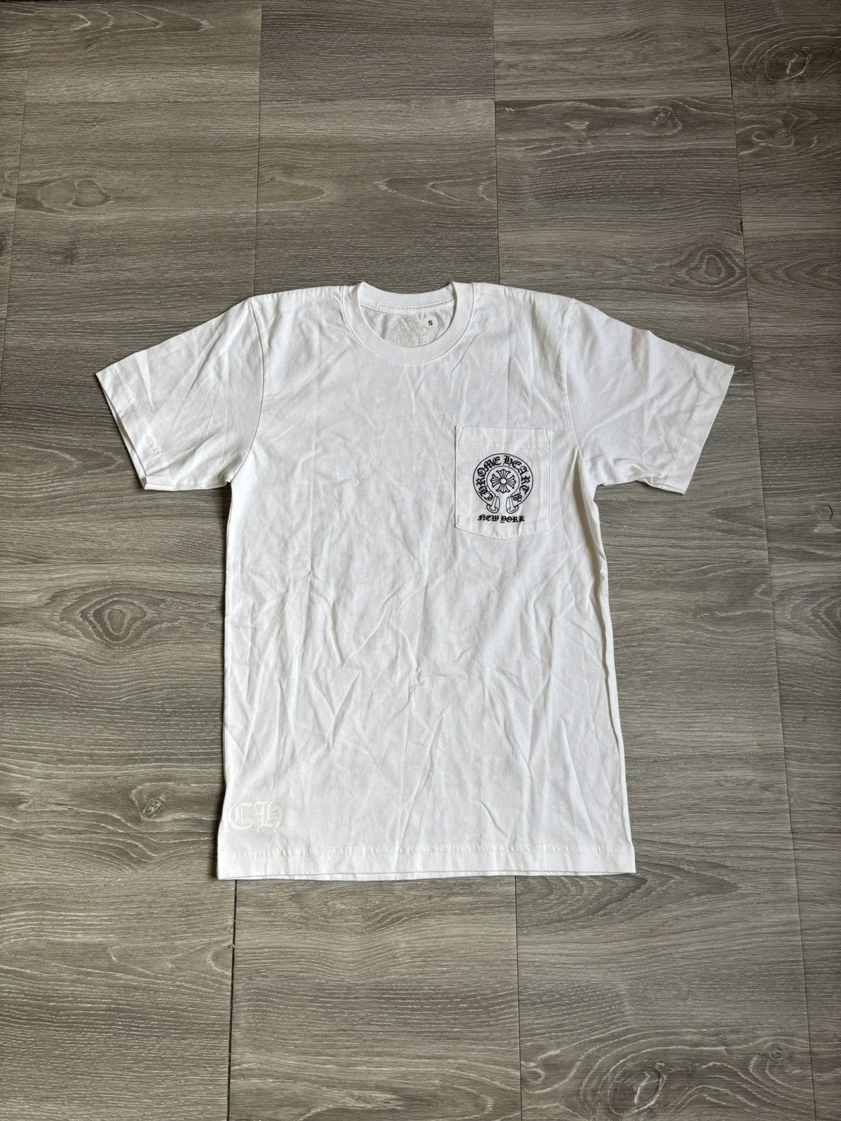 Chrome Hearts Chrome Hearts White New York Horseshoe Tee Size US S / EU 44-46 / 1 - 2 Thumbnail