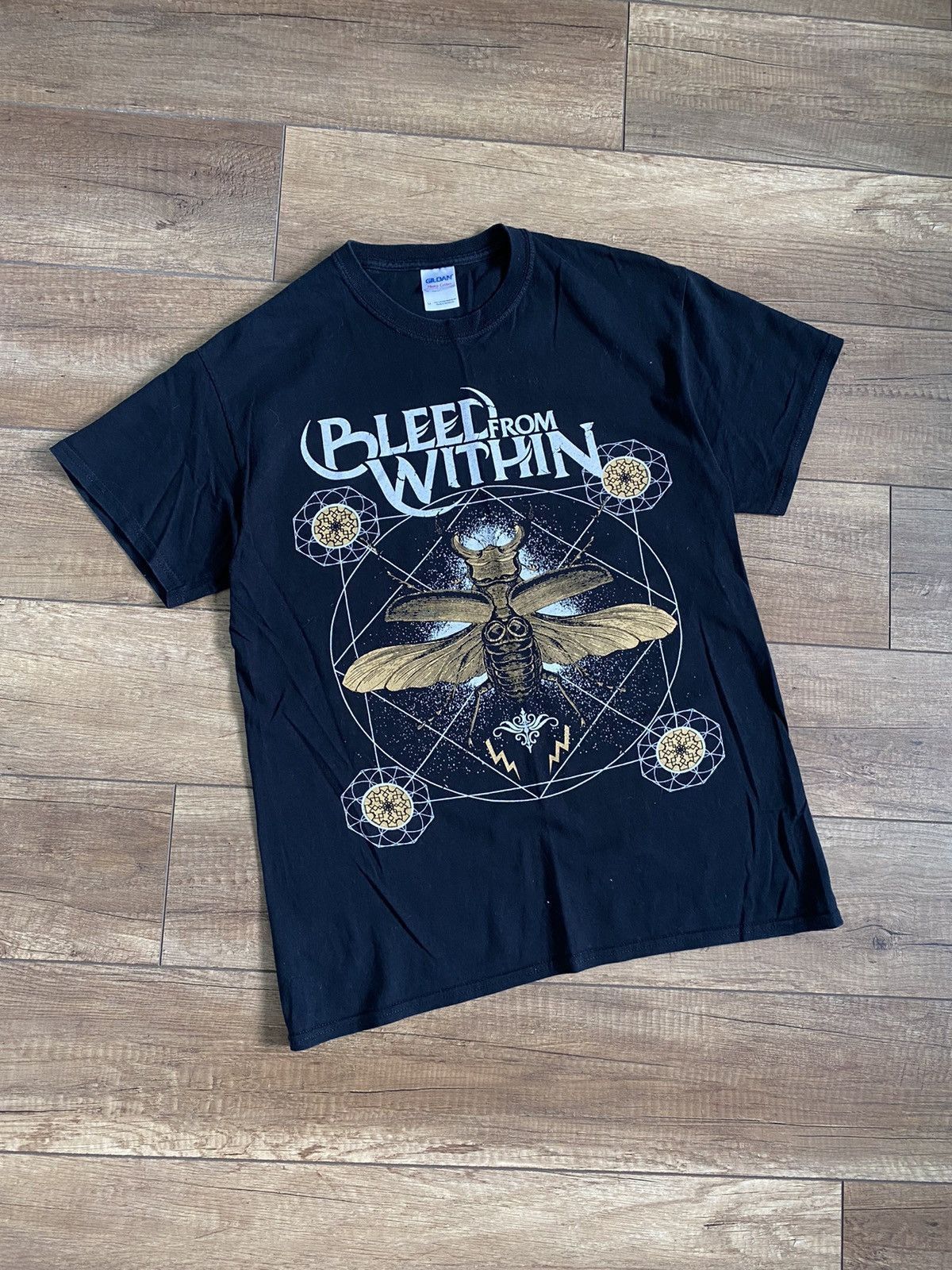 Band Tees Vintage Bleed From Within Uprising Rock Band T Shirt Size US M / EU 48-50 / 2 - 3 Thumbnail