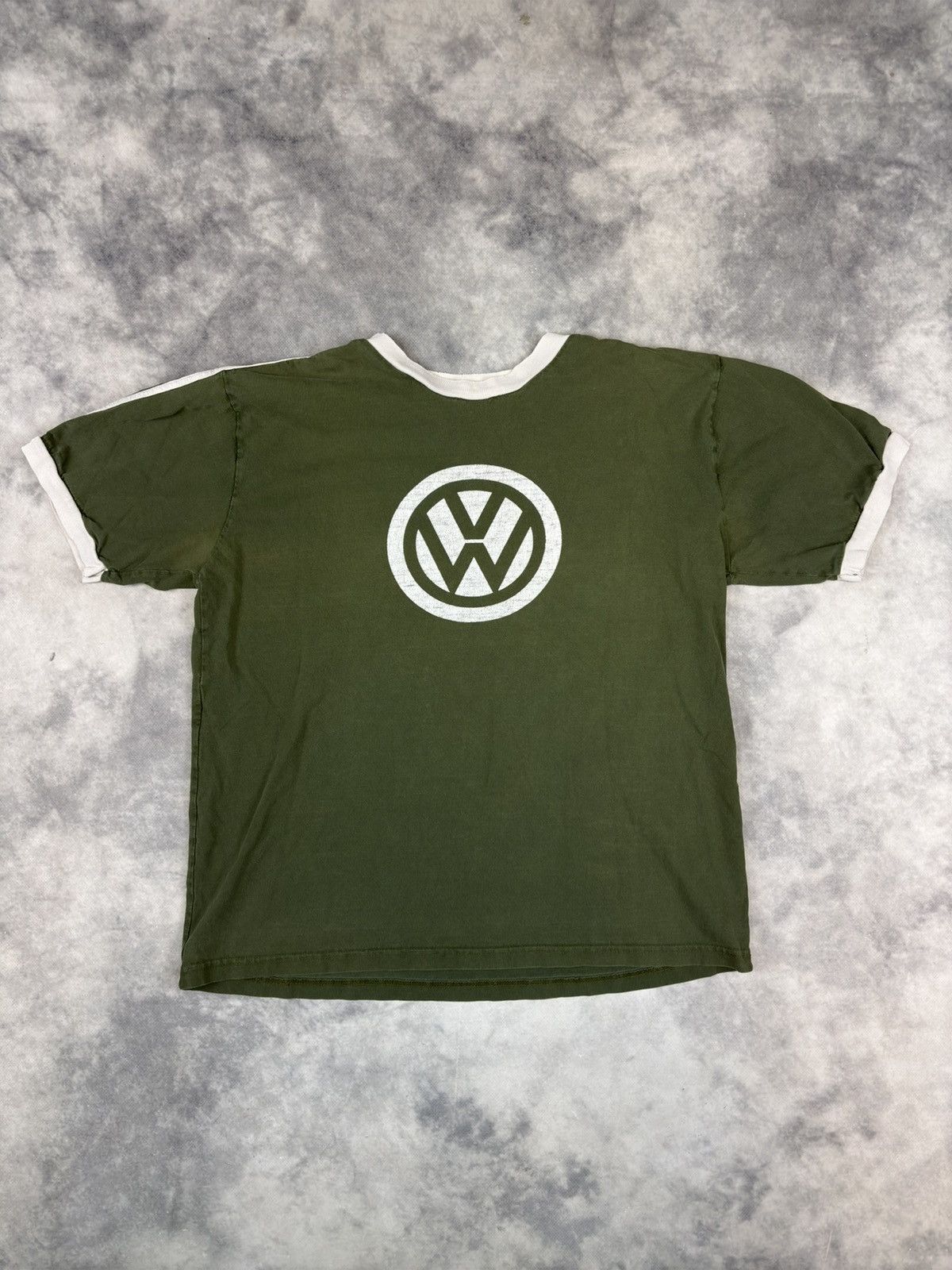 Vintage Volkswagen Logo T shirt Tee vintage 80s 90s military army Size US M / EU 48-50 / 2 - 1 Thumbnail