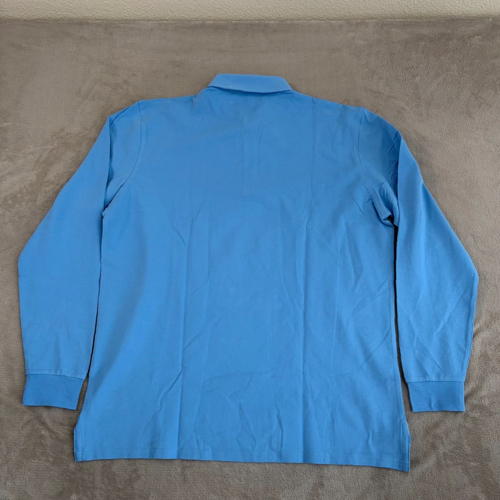 Burton Holderness & Bourne The Burton Polo Shirt Men XL Sky Blue Tailored Fit NWT Polo Size US XL / EU 56 / 4 - 5 Thumbnail