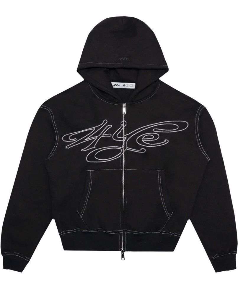 Other 4YE SIGNATURE ZIP HOODIE - BLACK/WHITE Size US L / EU 52-54 / 3 - 2 Thumbnail