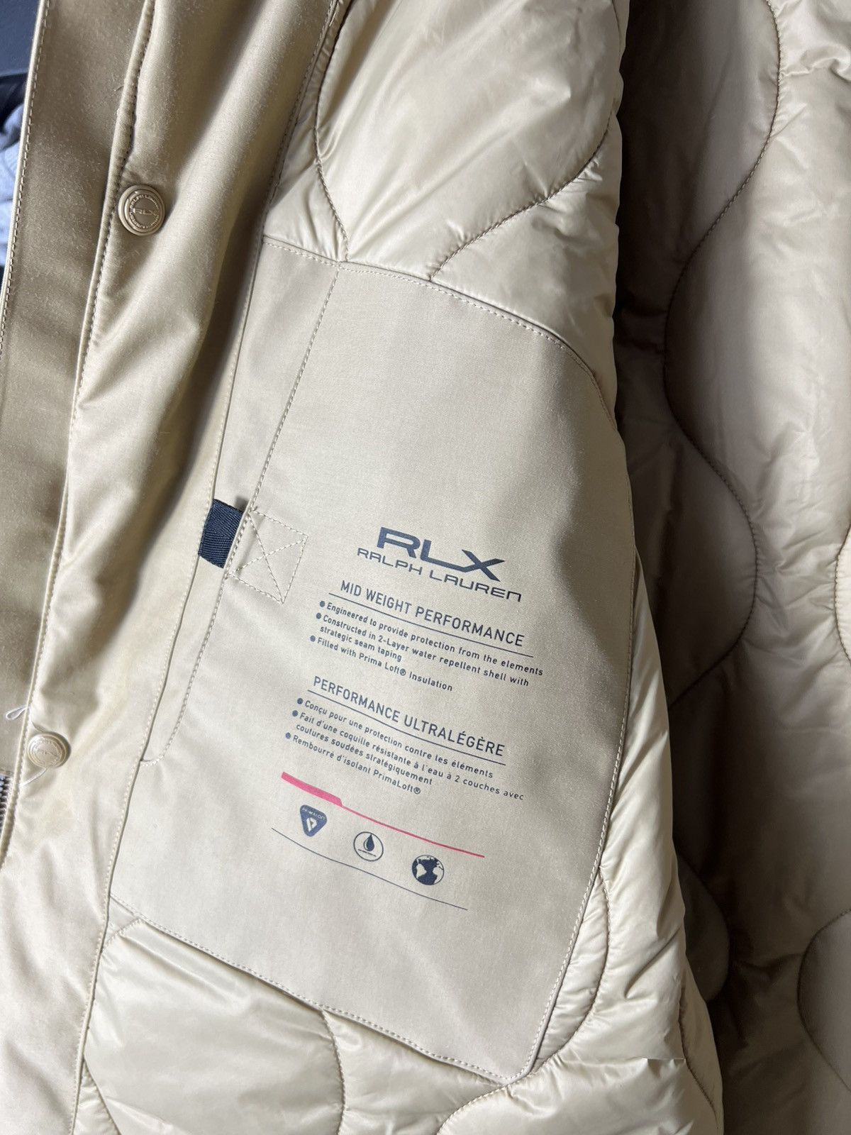 Polo Ralph Lauren 🧥 NWT RLX Ralph Lauren Water-Repellent Faille Hooded Jacket Size US XXL / EU 58 / 5 - 15 Thumbnail