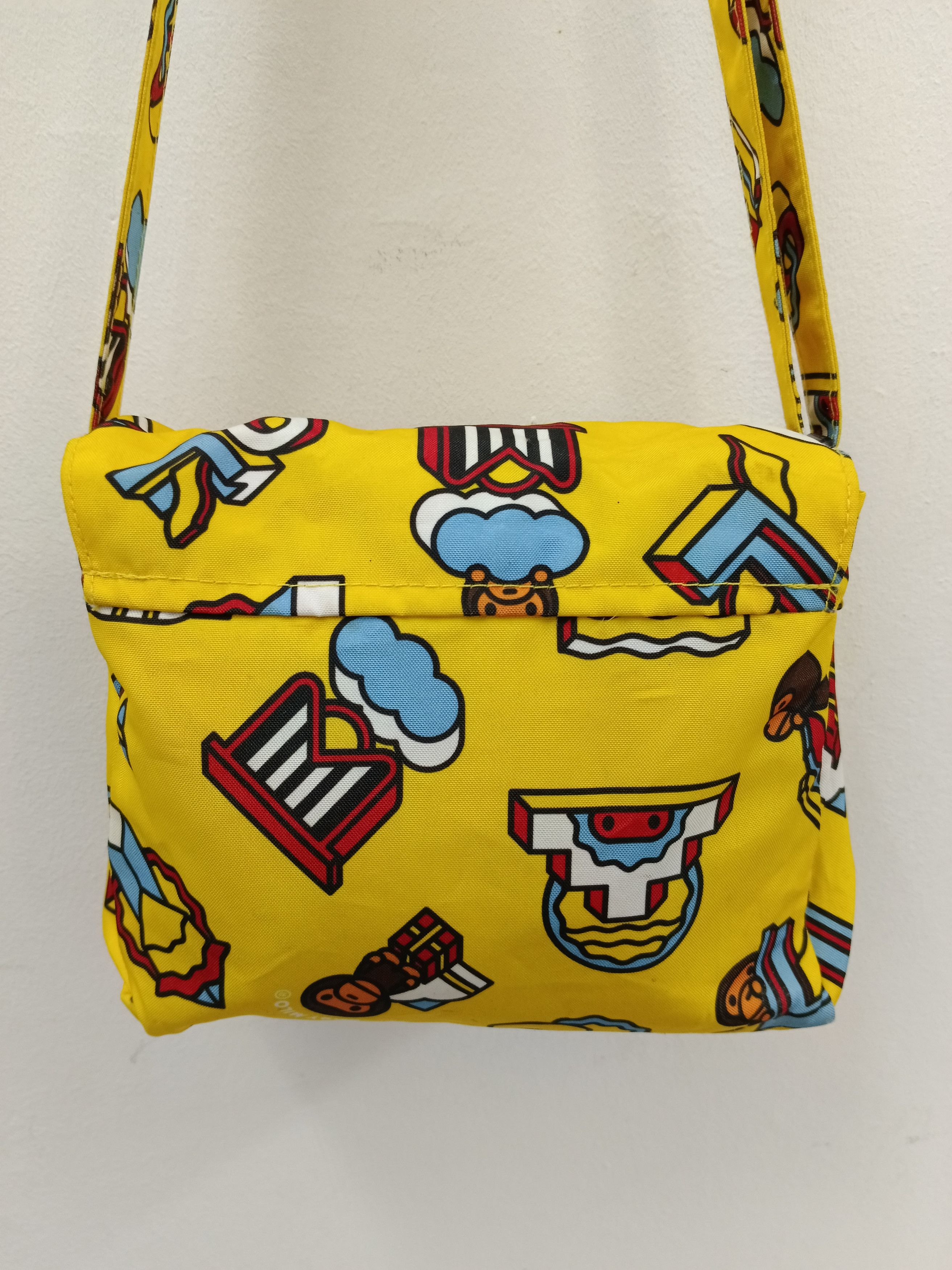 Bape BAPE Kids Baby Milo "Milo Block" Mini Shoulder Sling Bag Size ONE SIZE - 4 Thumbnail