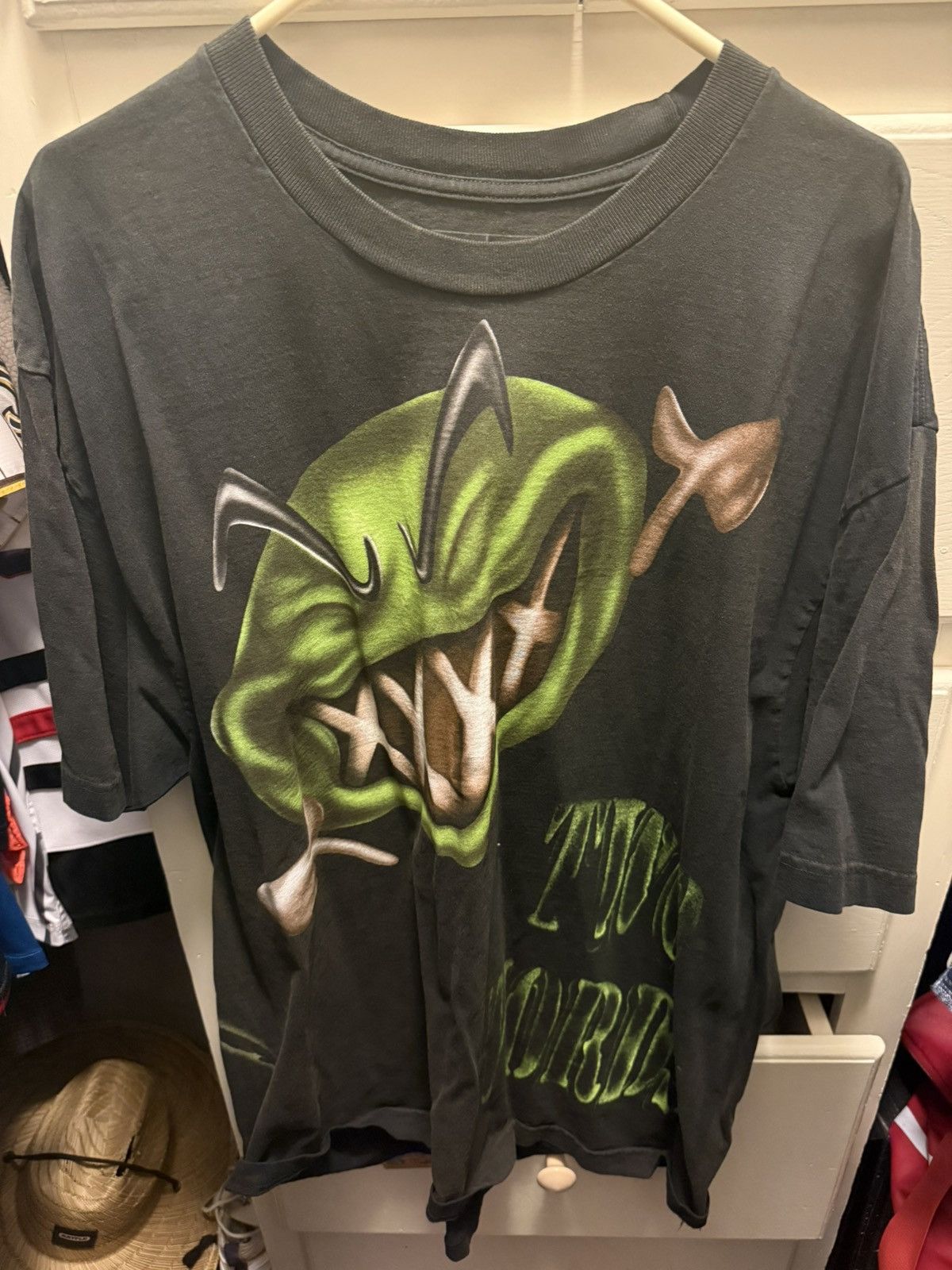 Travis Scott Cactus Jack WWE DX XXL Shirt
