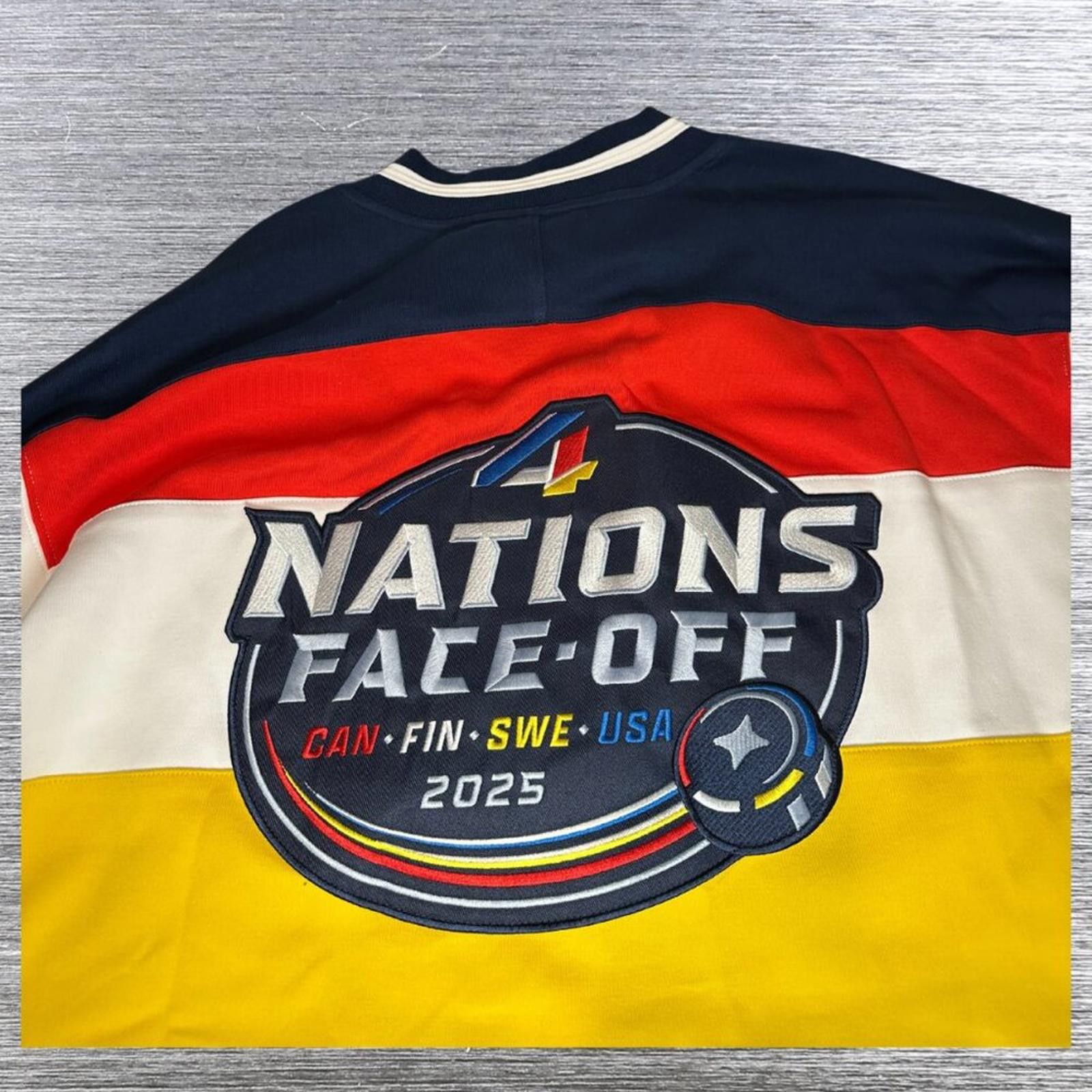 Other New with tags- Moose Knuckles 4 Nations Hockey Jersey small Size US S / EU 44-46 / 1 - 3 Thumbnail