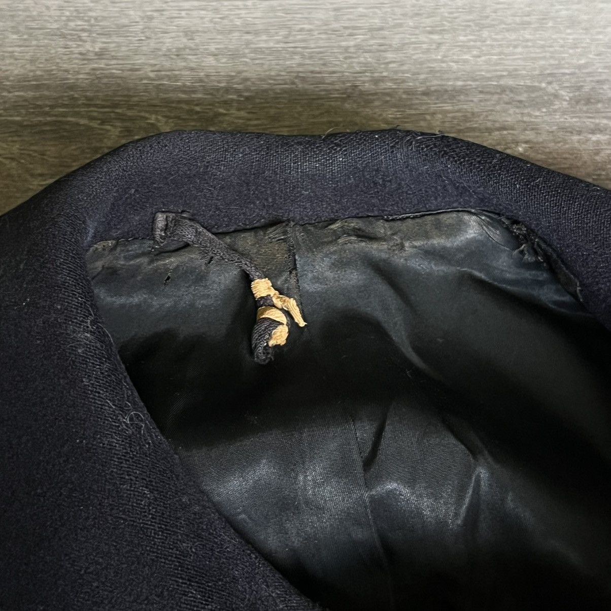Naval Clothing Factory True Vintage 1940s WW2 World War 2 Navy Wool Peacoat Jacket Size US S / EU 44-46 / 1 - 10 Thumbnail