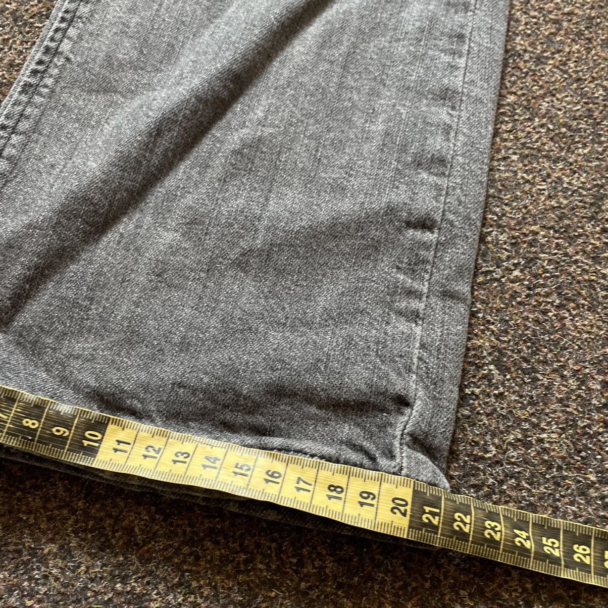 Vintage Vintage Y2K Baggy Wide Leg Jeans Distressed Skate Graphic 33 Size 33" - 8 Thumbnail