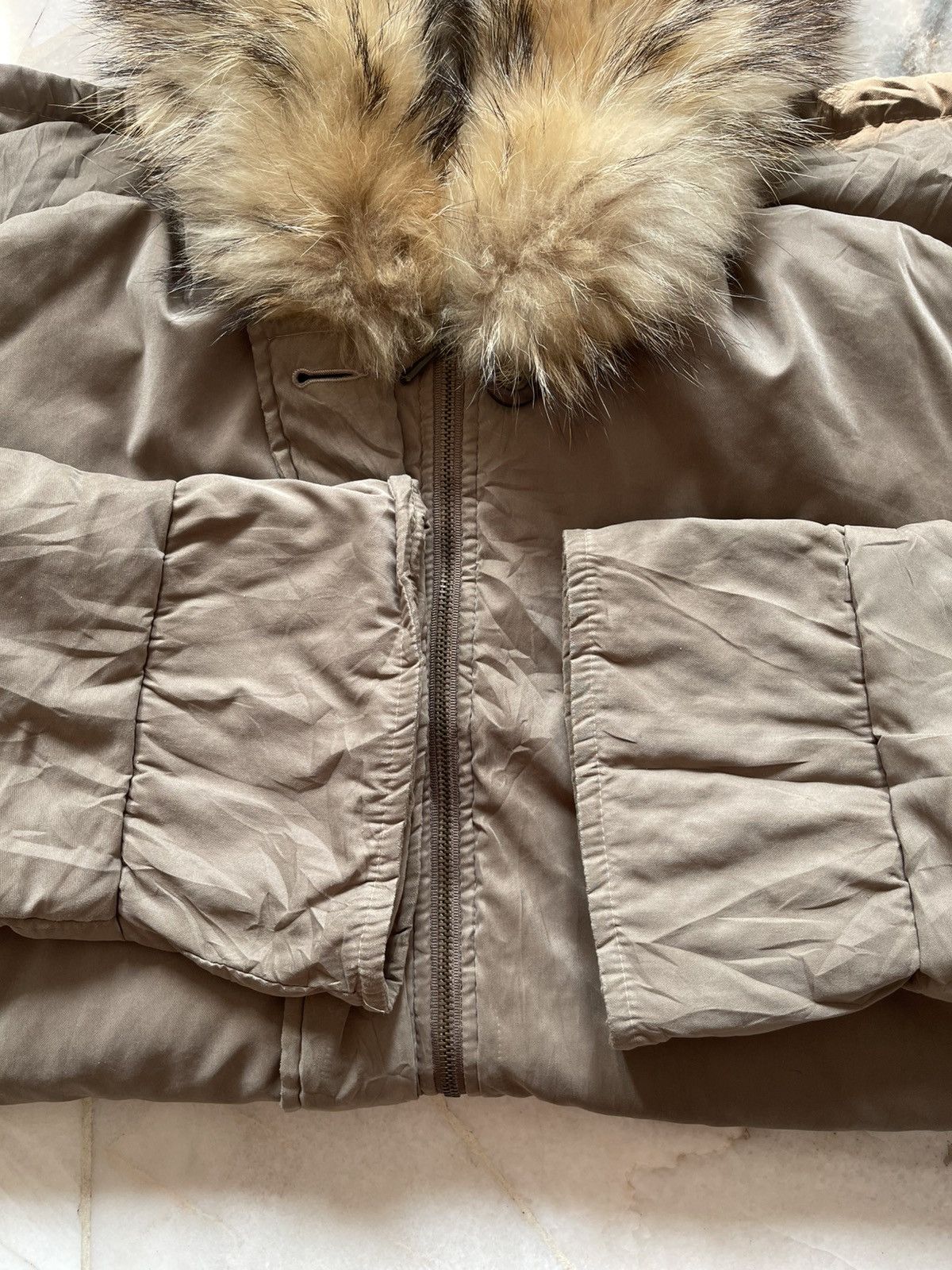 Designer Vintage Max Mara Fur Hoodie Jacket Size US XL / EU 56 / 4 - 13 Thumbnail