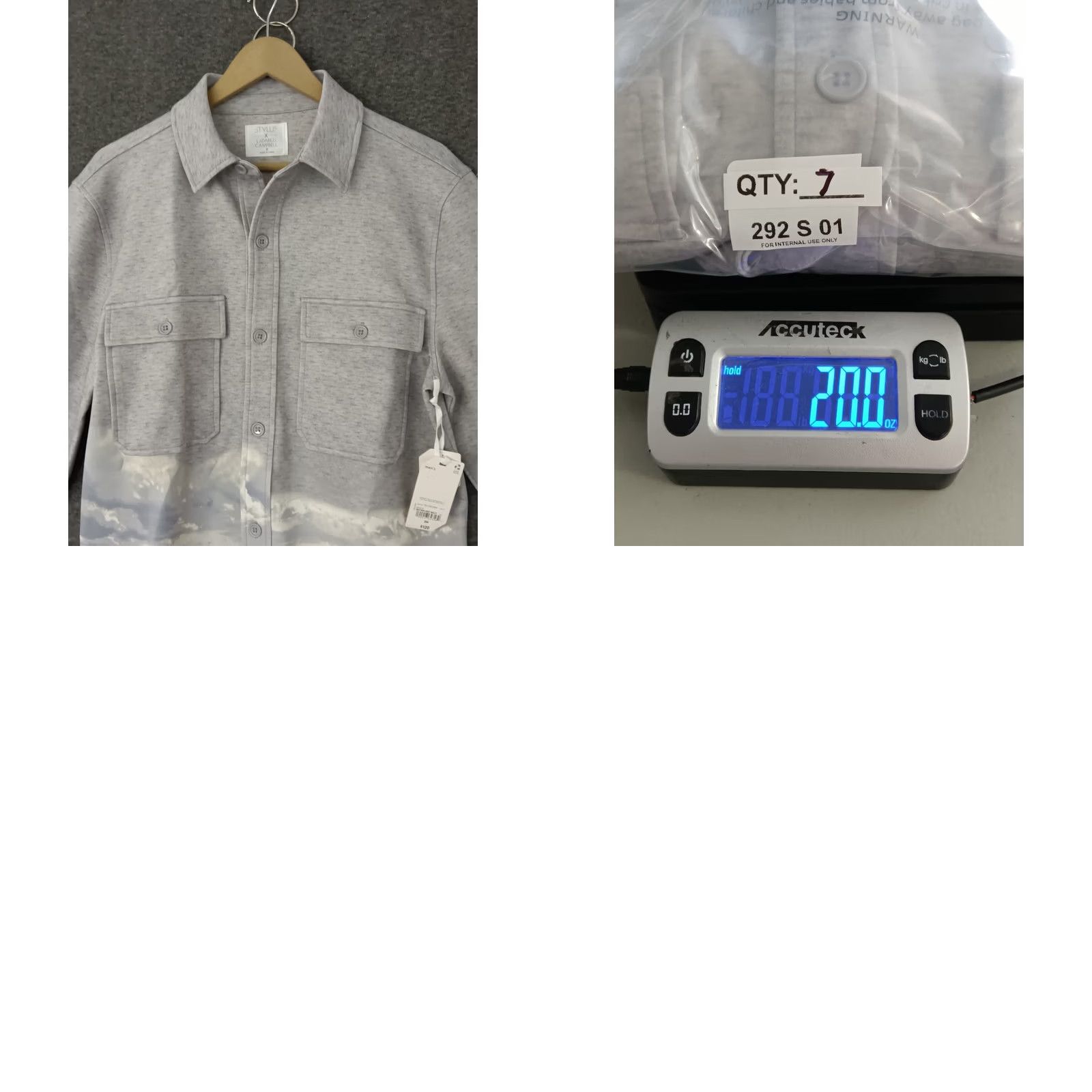 Vintage Stylus Mountain Design Button-Up Jacket S Men Heather Grey Jacket Size US S / EU 44-46 / 1 - 9 Thumbnail