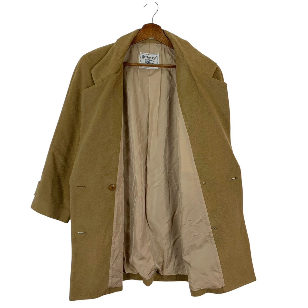 Burberry VINTAGE BURBERRYS OF LONDON DOUBLE BREASTED WOOL COAT Size US M / EU 48-50 / 2 - 5 Thumbnail