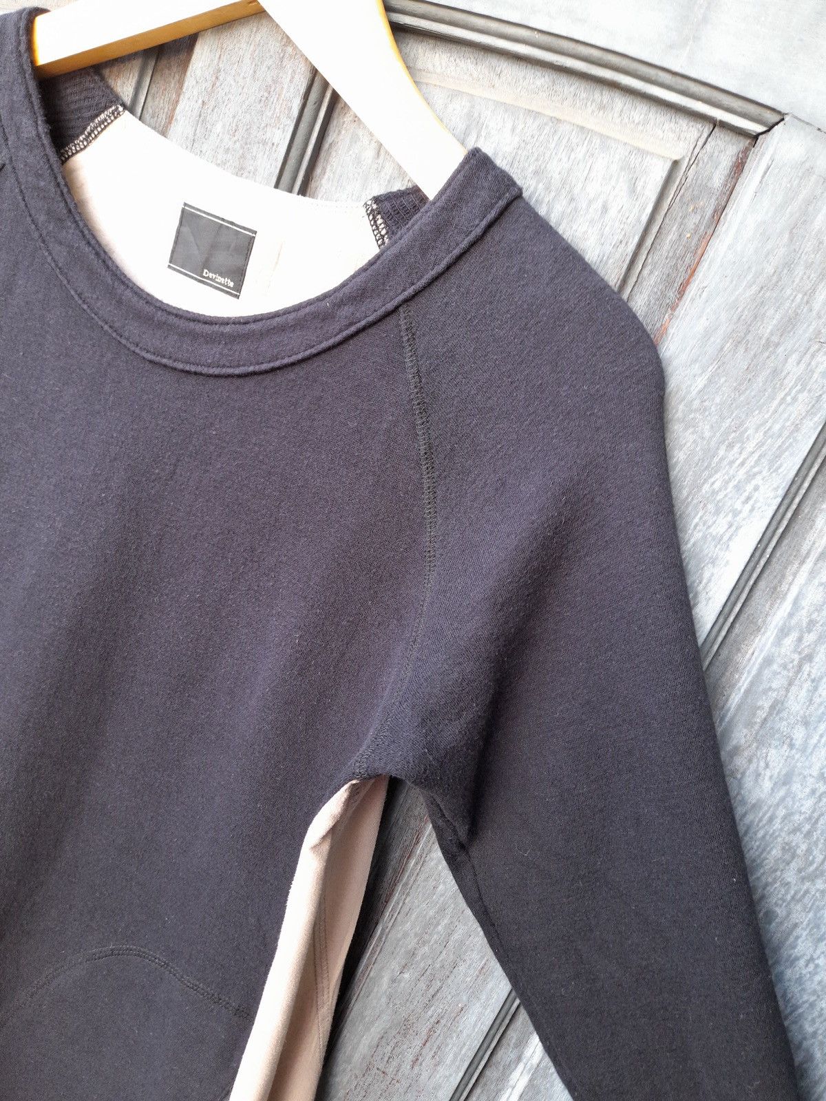 Japanese Brand Devinette Two-Tone Minimalist Made In Japanese Avant Garde Size M / US 6-8 / IT 42-44 - 5 Thumbnail