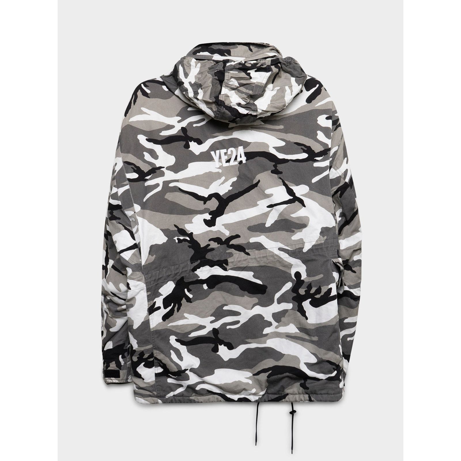 Balenciaga YE24 Snow Camo Off-Shoulder Jacket Size US L / EU 52-54 / 3 - 2 Thumbnail