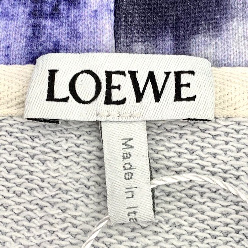 Loewe Loewe Patchwork logo letter print cotton hooded terry slee Size S / US 4 / IT 40 - 6 Thumbnail