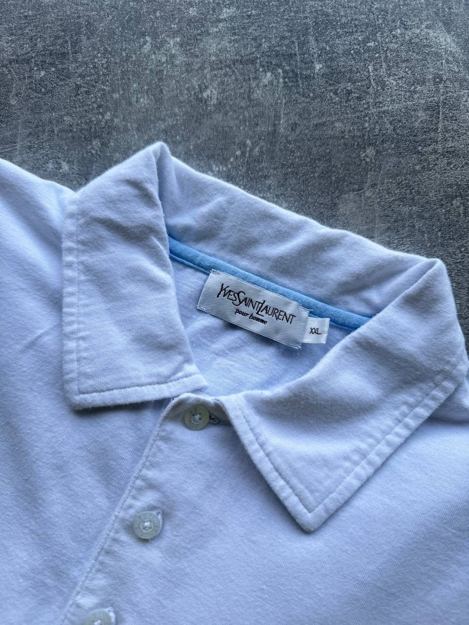 Yves Saint Laurent ysl yves saint laurent polo t shirt XXL Size US XXL / EU 58 / 5 - 4 Thumbnail